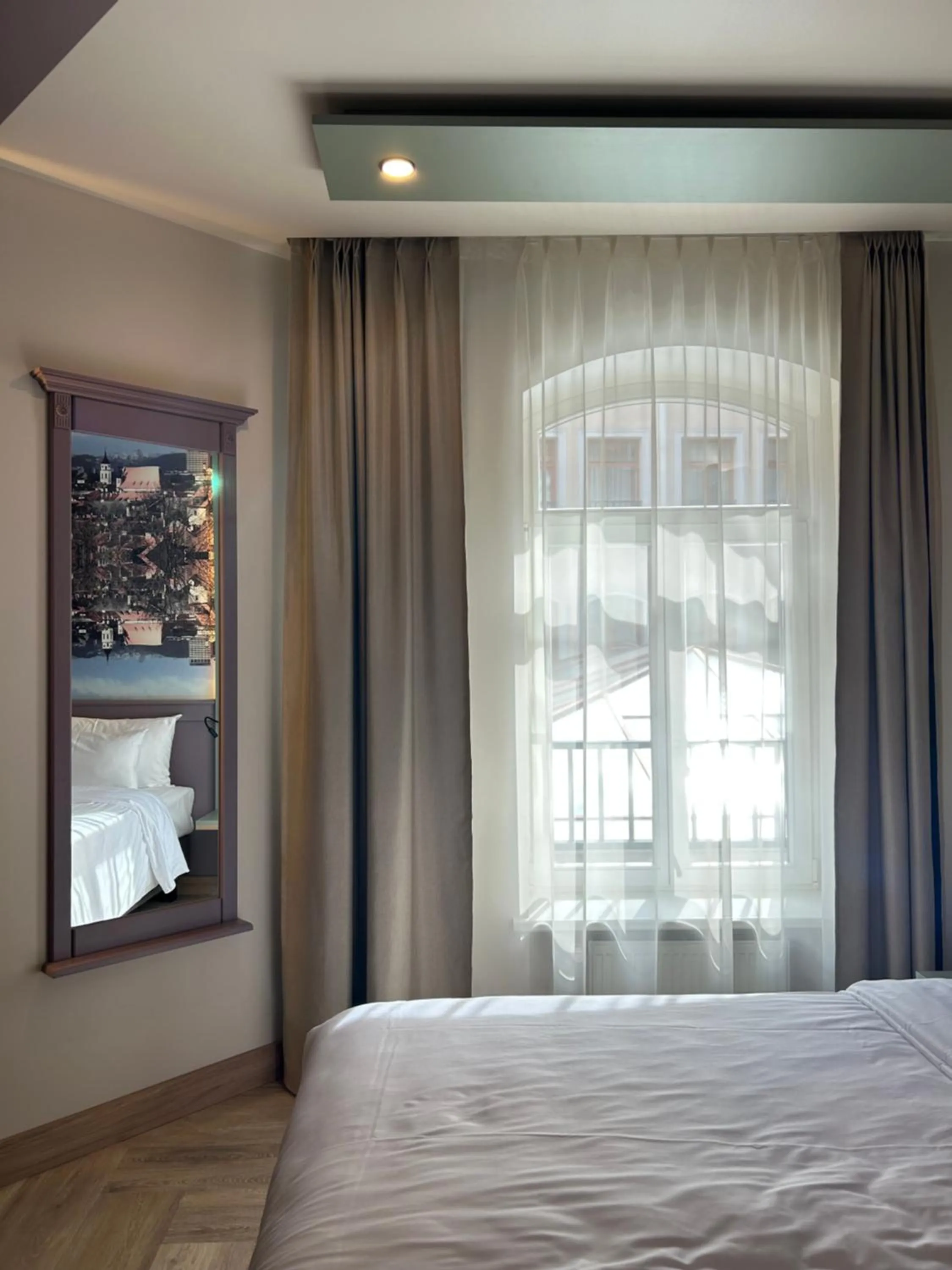 Bed in CONTI HOTEL VILNIUS, Conference Centre, Restaurant & Bar