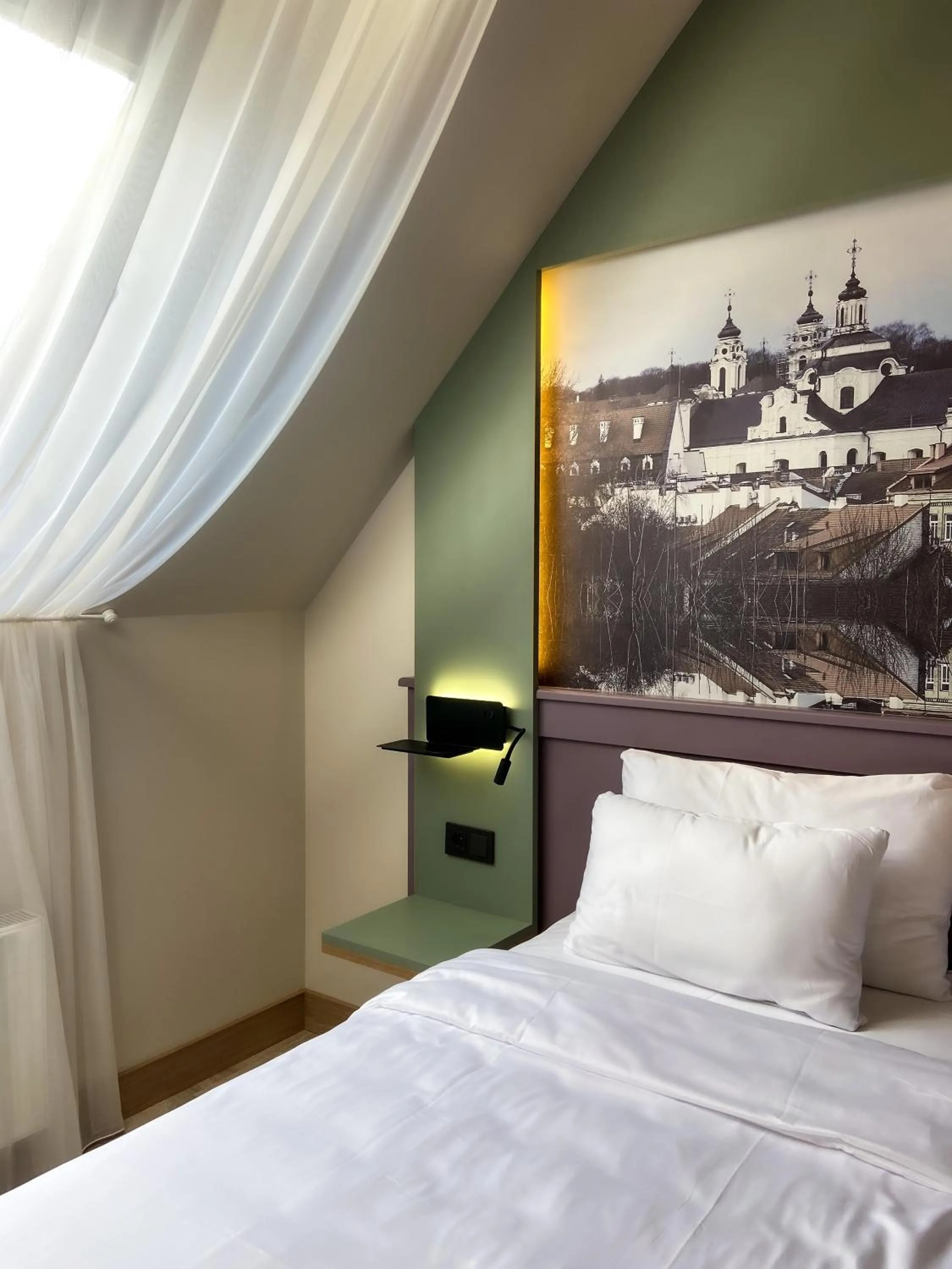 Bed in CONTI HOTEL VILNIUS, Conference Centre, Restaurant & Bar