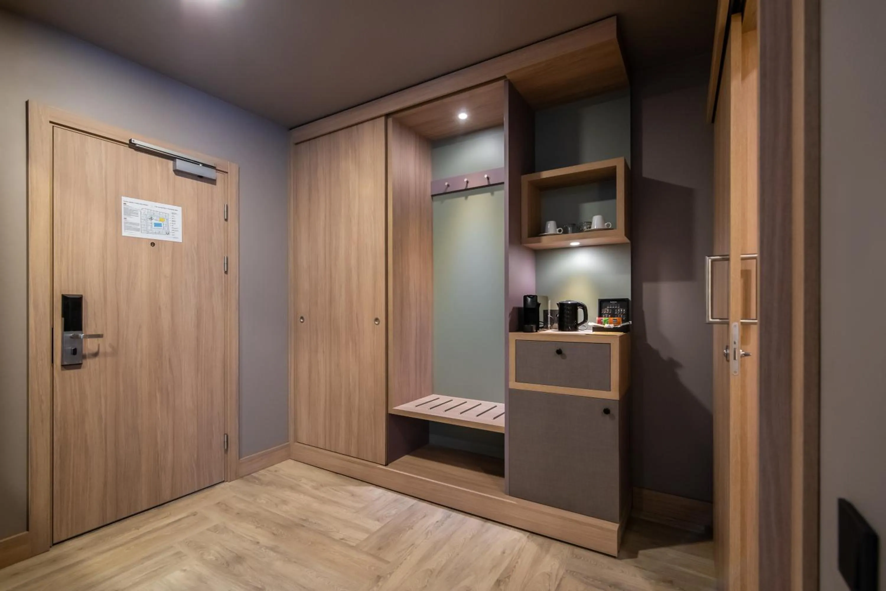 wardrobe in CONTI HOTEL VILNIUS, Conference Centre, Restaurant & Bar