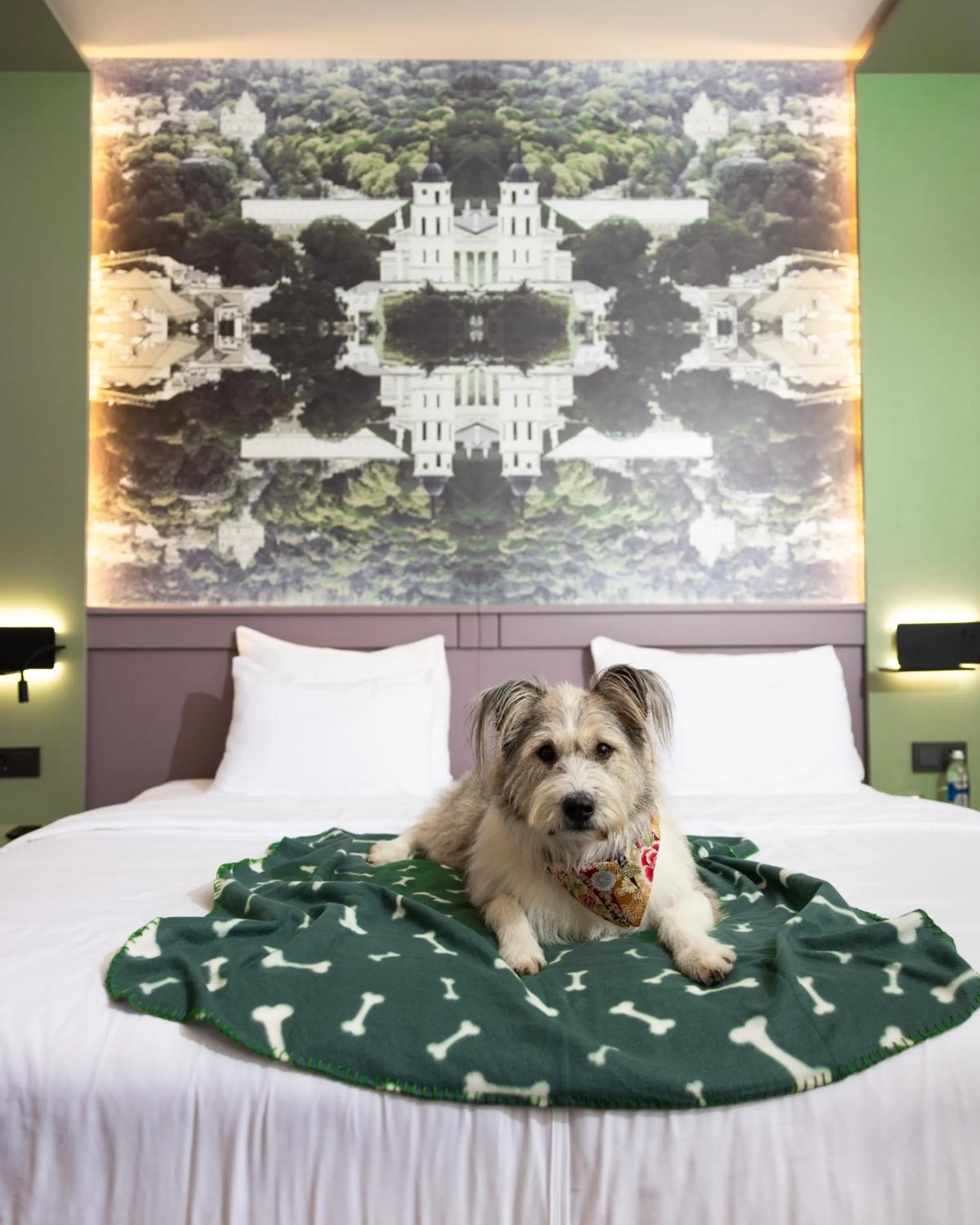 Bed in CONTI HOTEL VILNIUS, Conference Centre, Restaurant & Bar