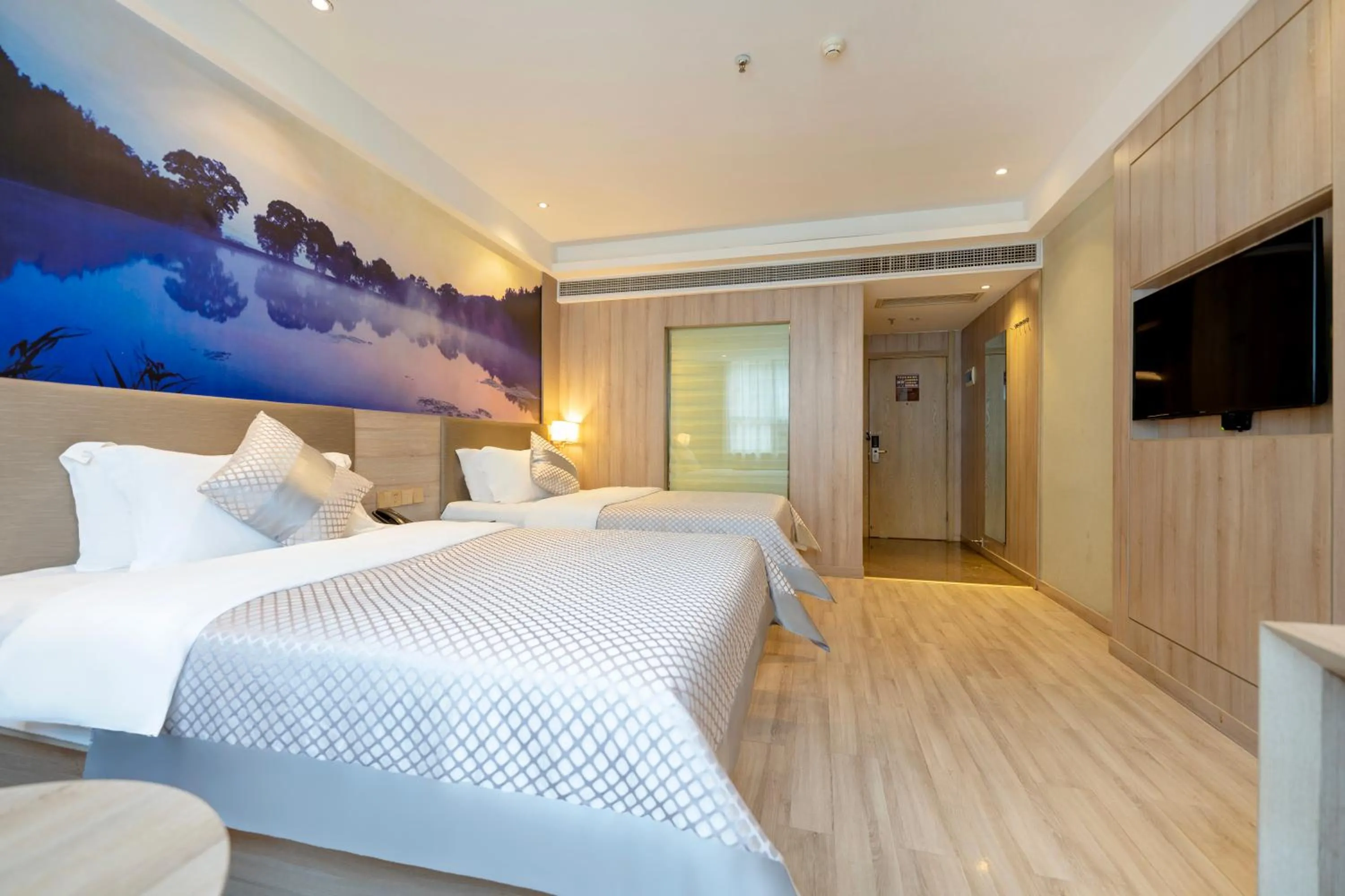 Bed in Morning Hotel, Chenzhou Railway Station