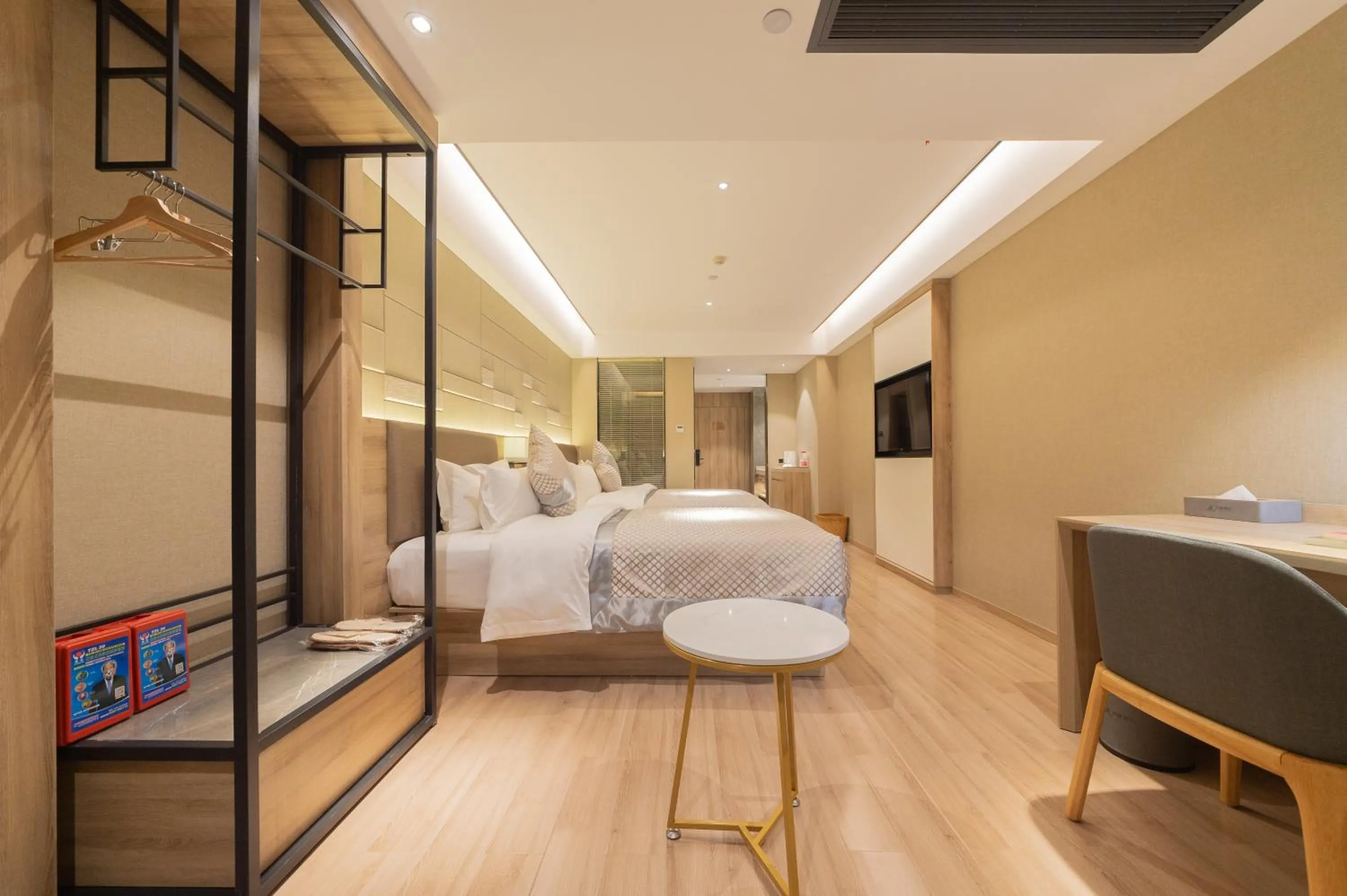 Photo of the whole room in Morning Hotel, Wuxi Jiangnan University Sunac Cultural Tourism City