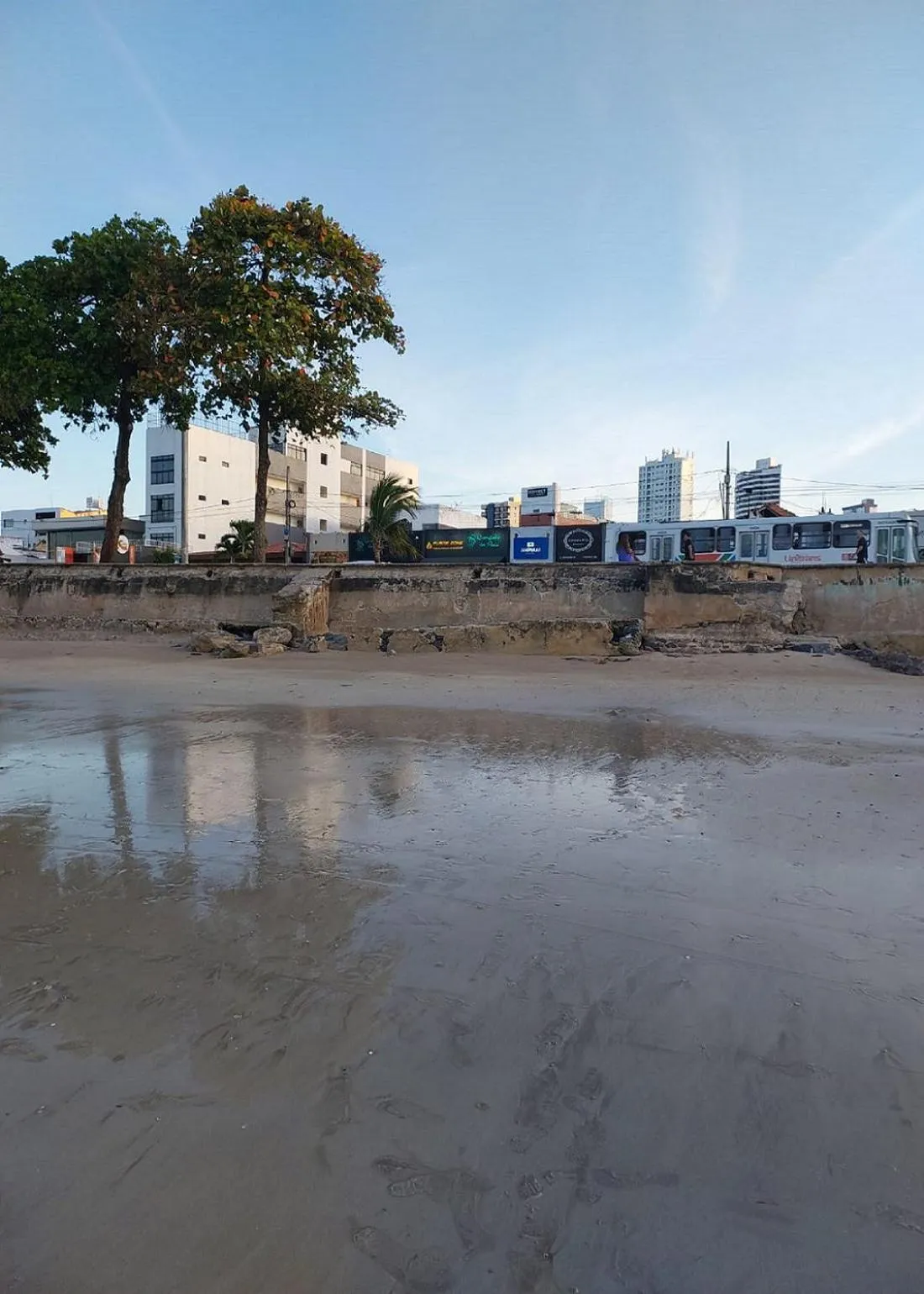 Beach in Jampa Mar Pousada