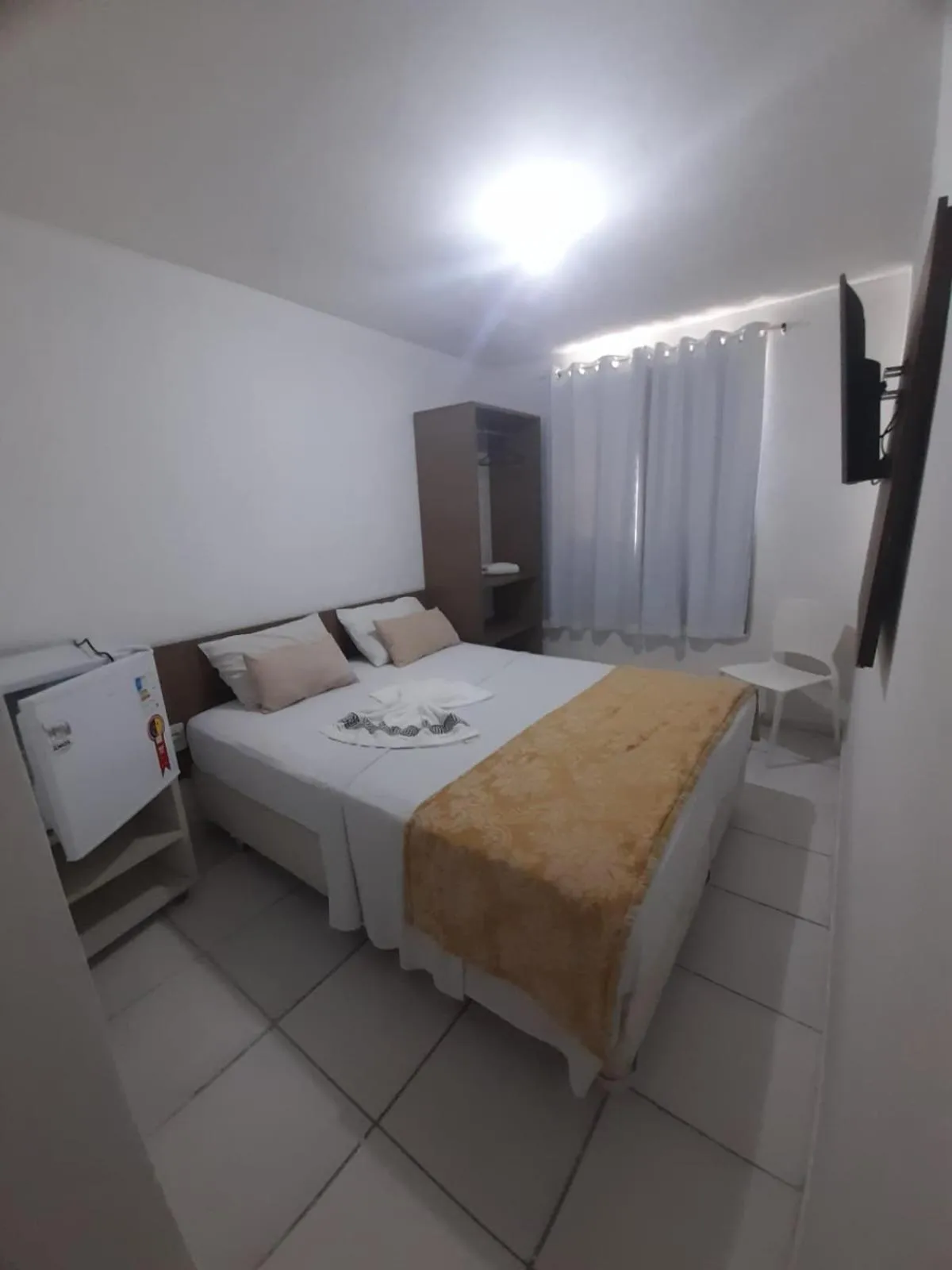 Bed in Jampa Mar Pousada