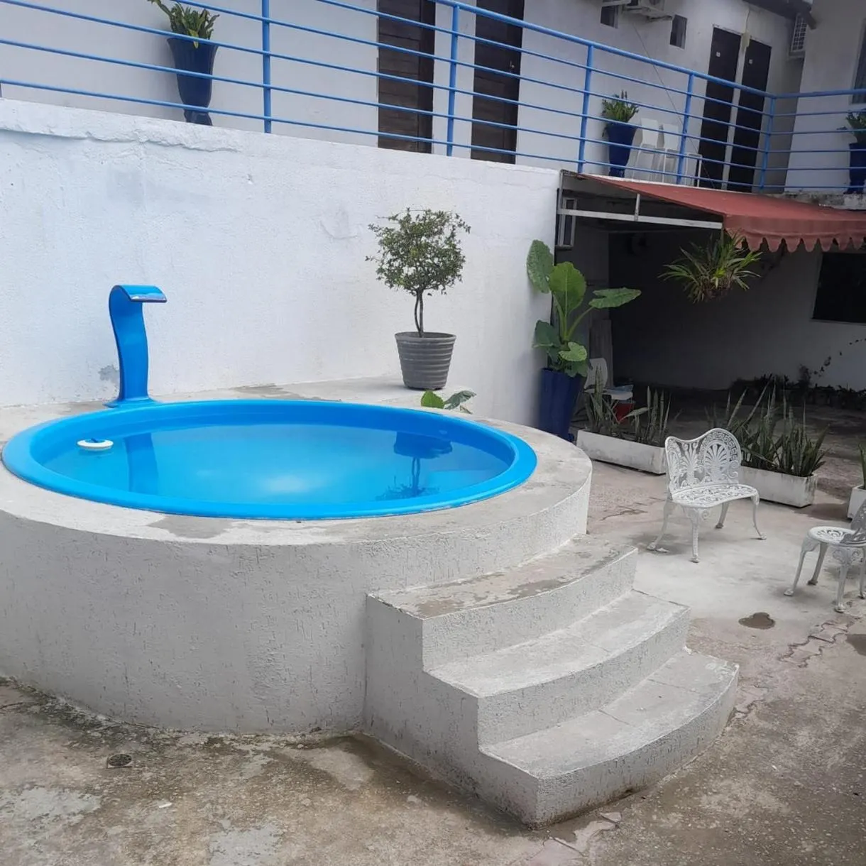 Swimming pool in Jampa Mar Pousada