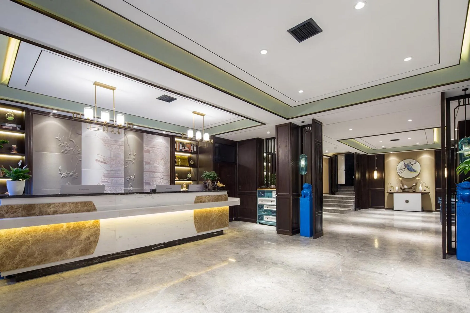 Lobby or reception in Morninginn, Phoenix Ancient City Tuojiang