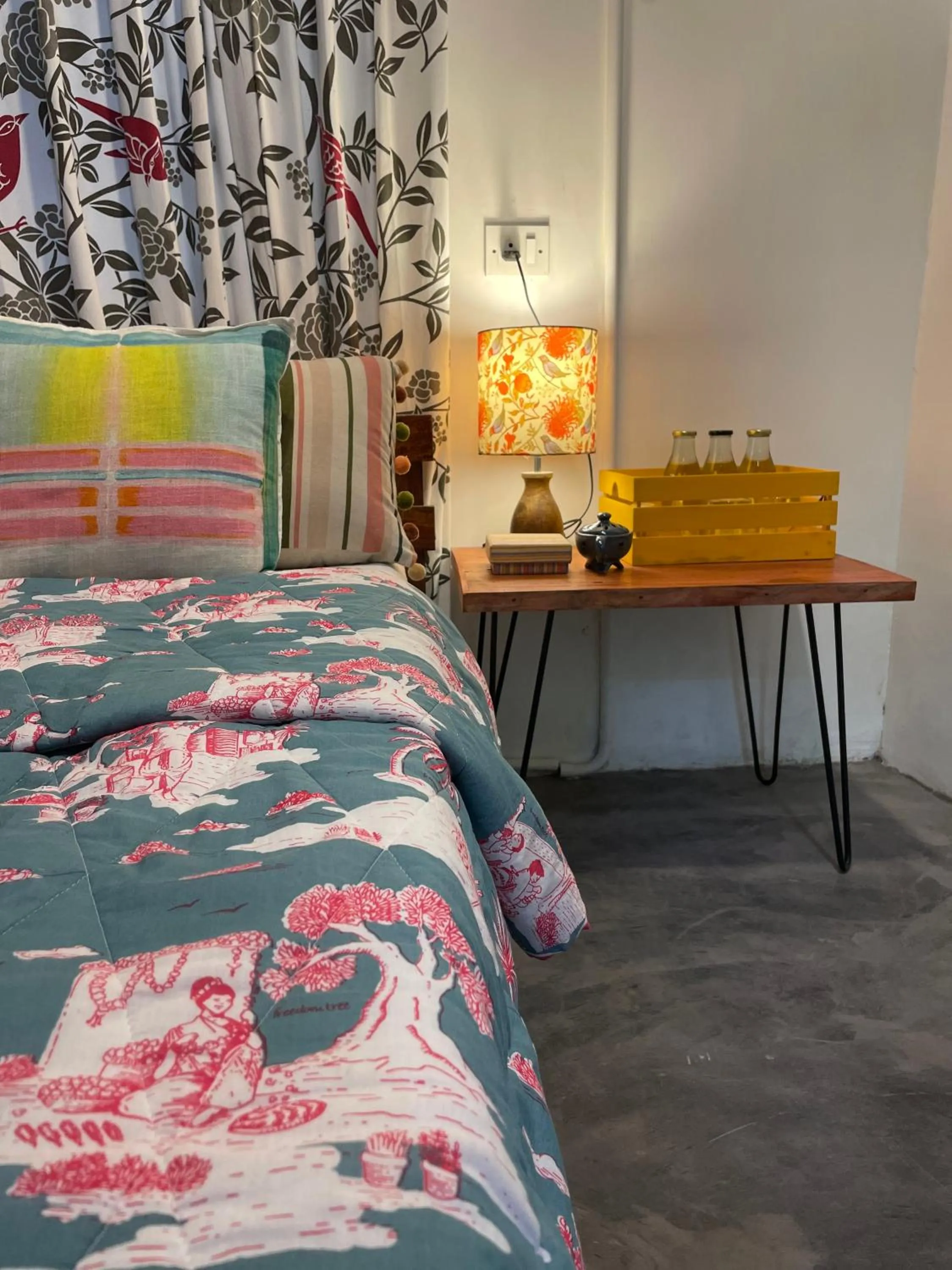 Bed in The DIVEResort and Dancing Dugong Cafe