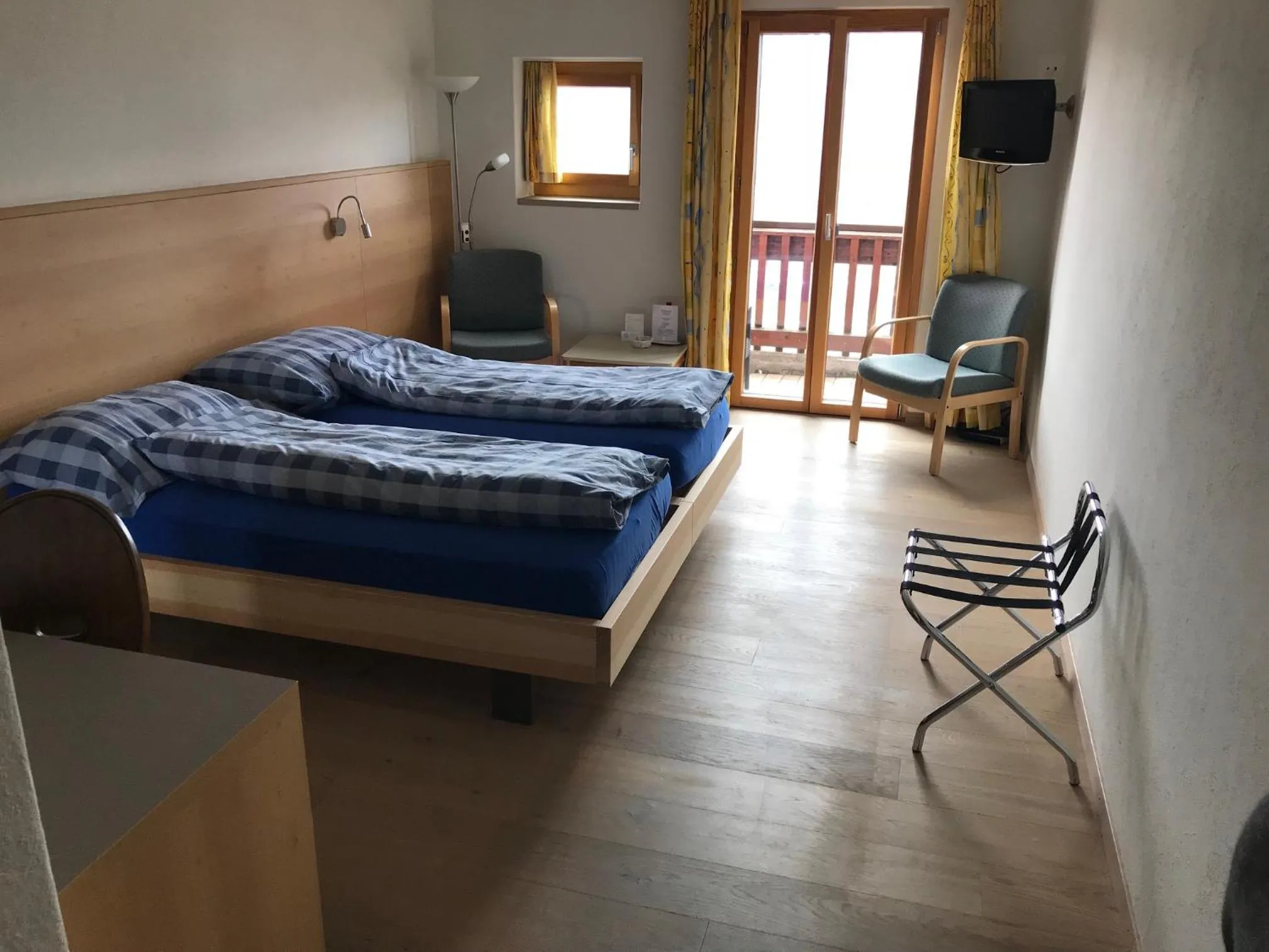 Bed in Hotel Restaurant Kulm