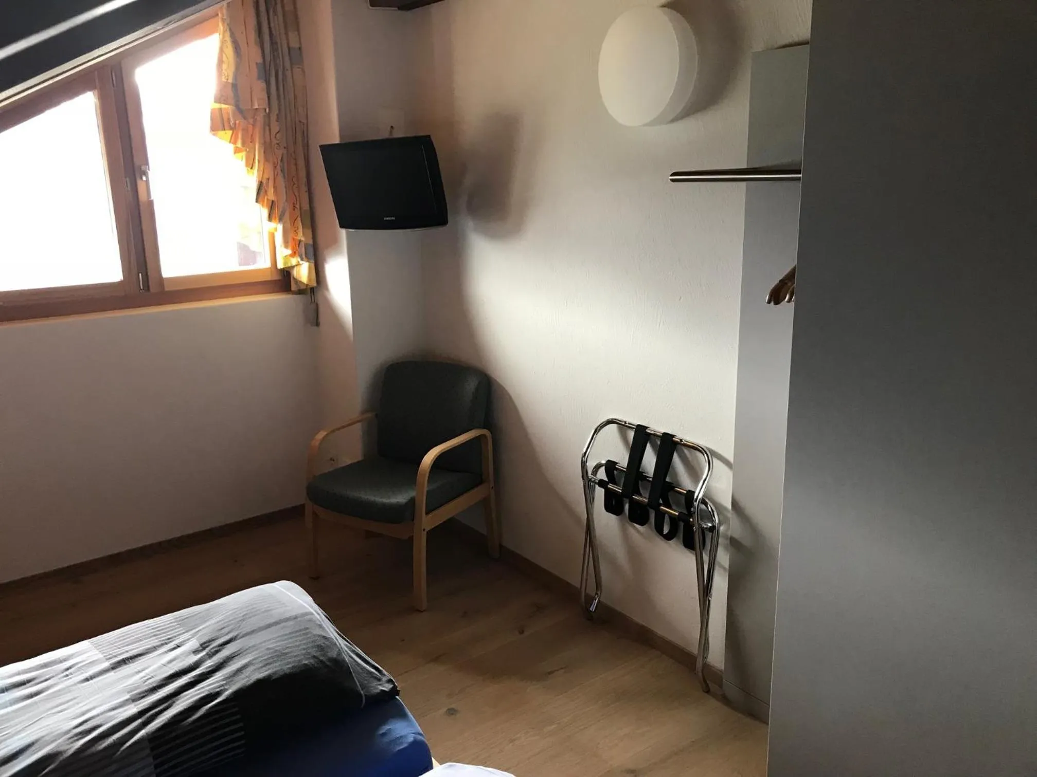 Bedroom, Bed in Hotel Restaurant Kulm