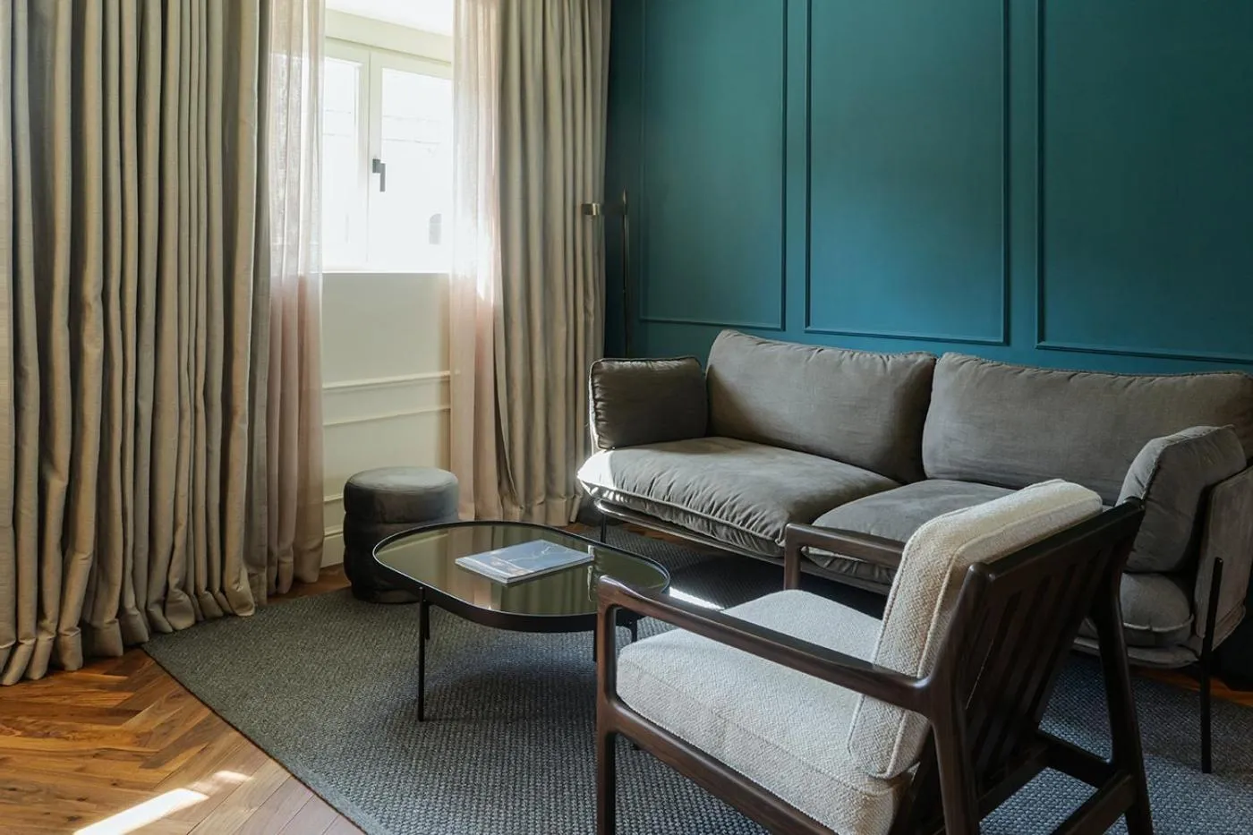 Seating area in Nobu Hotel Sevilla