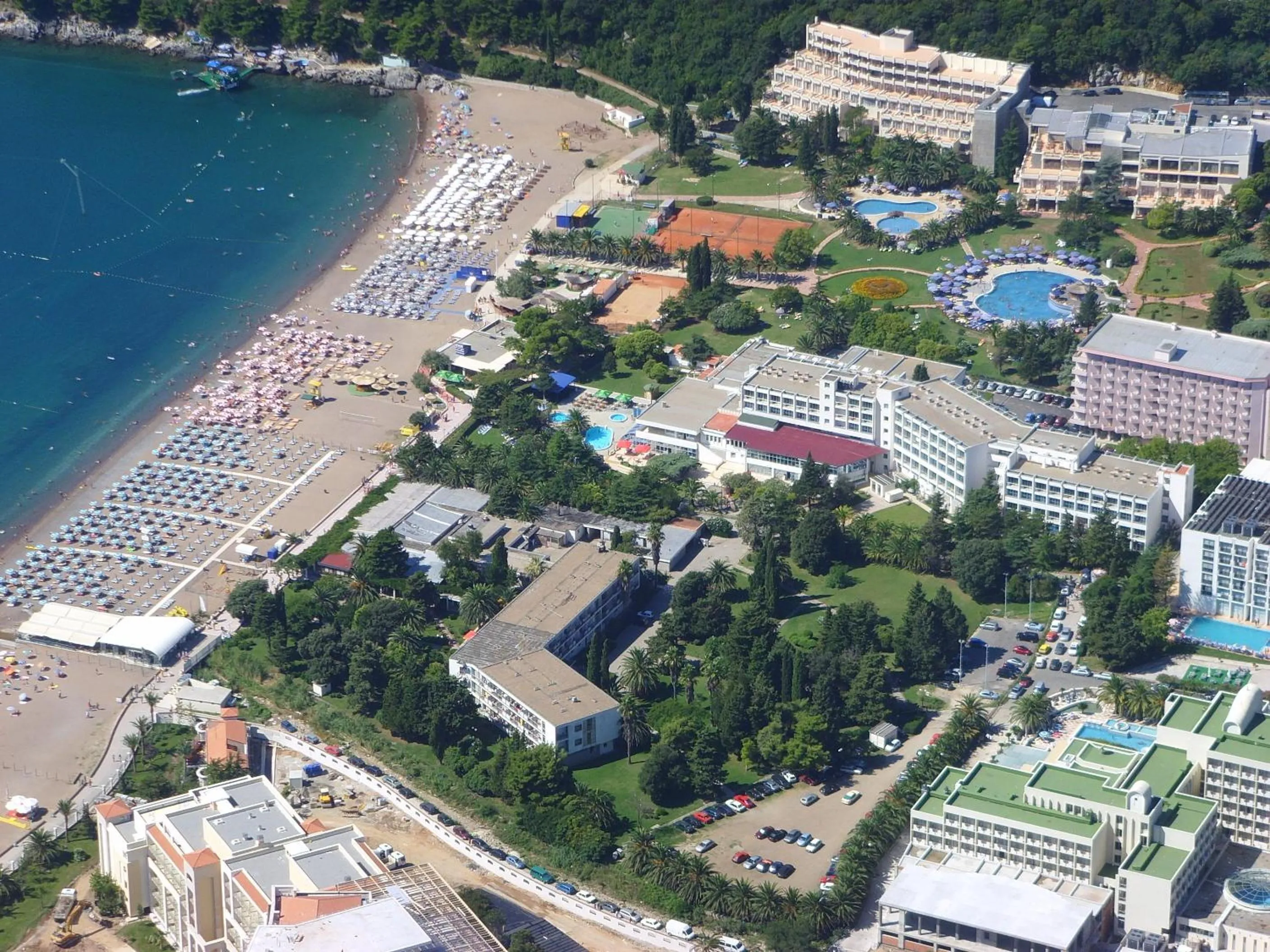 Bird's eye view in Hotel Montenegro