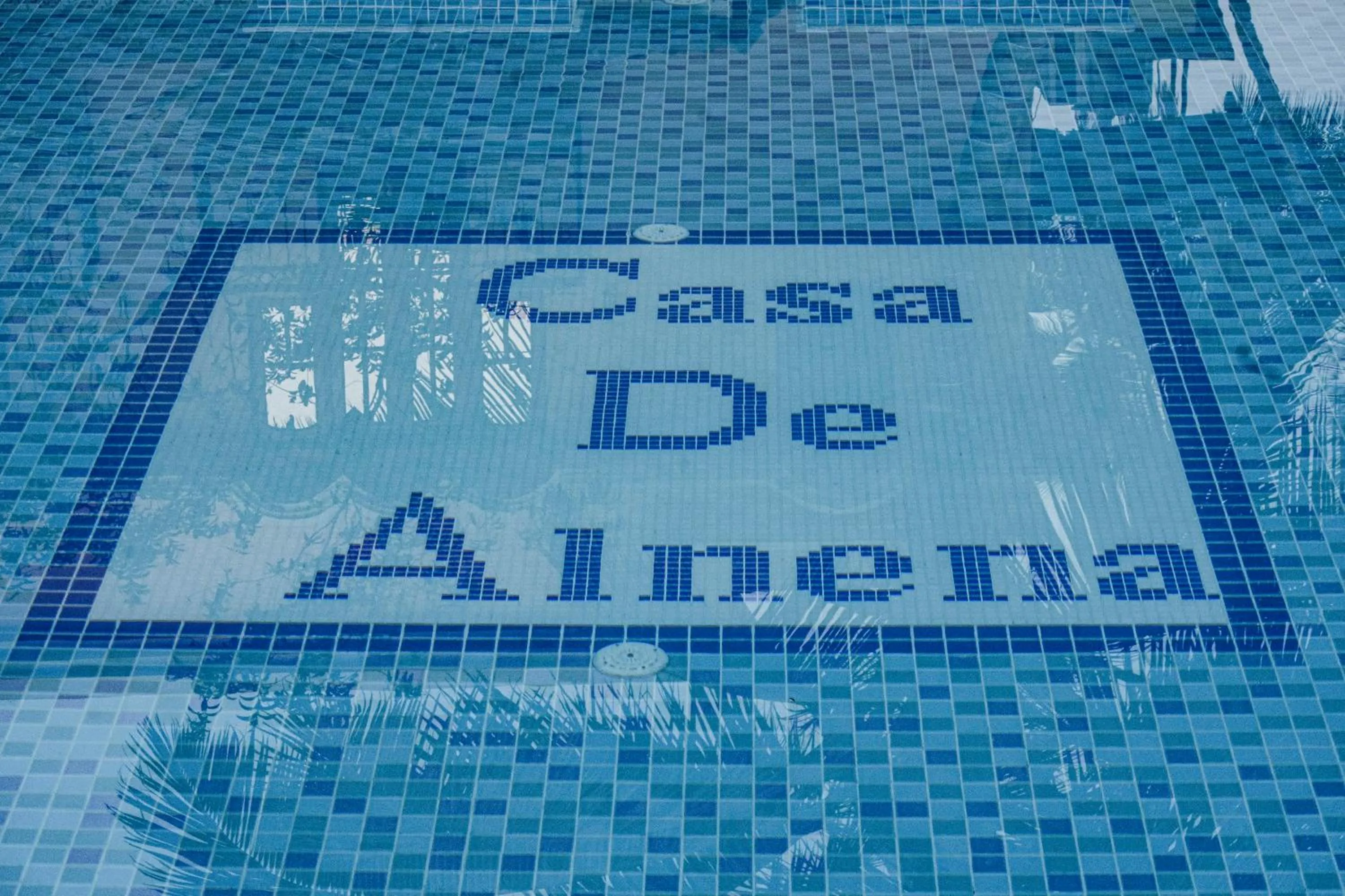 Swimming pool in Casa de Alnena
