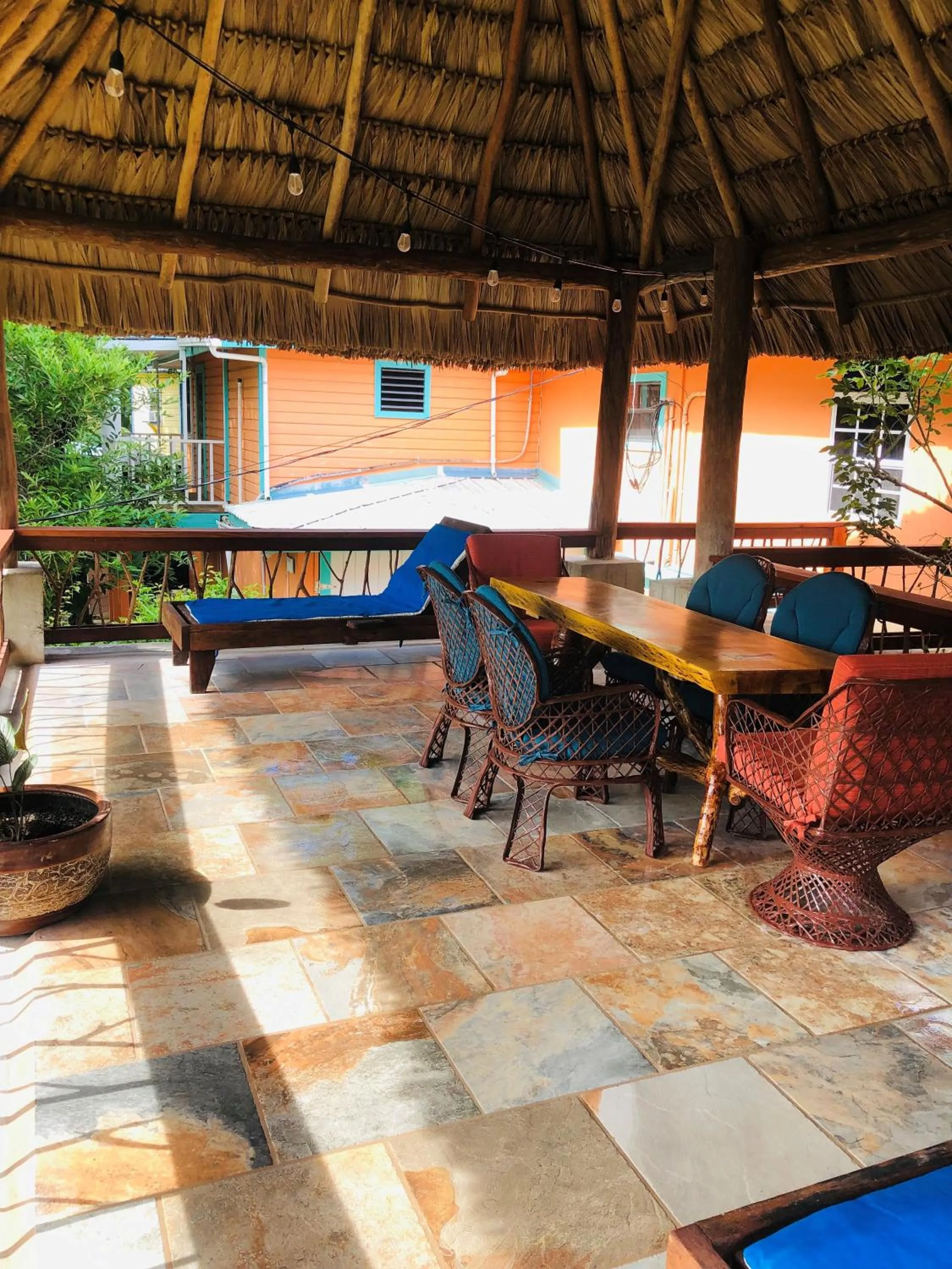 Patio in Coral Cove Inn