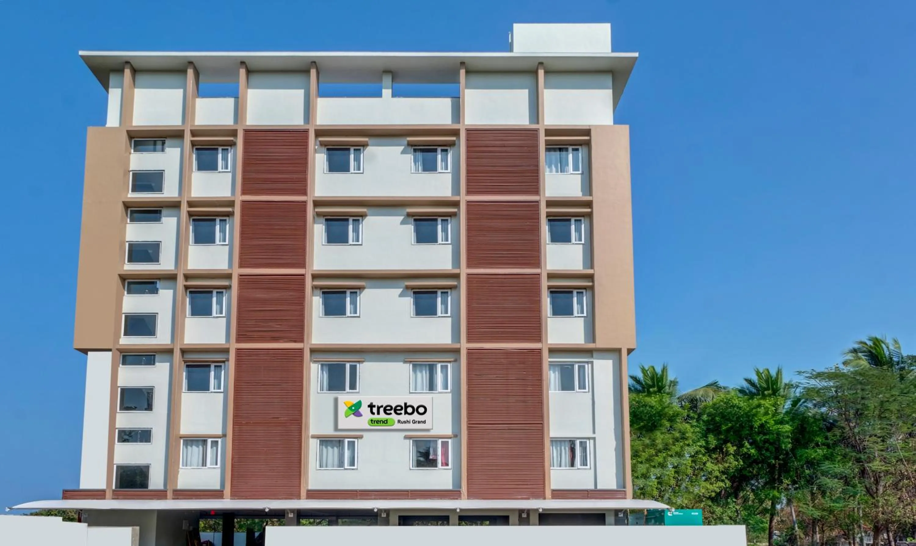 Property building in Treebo Rushi Grand