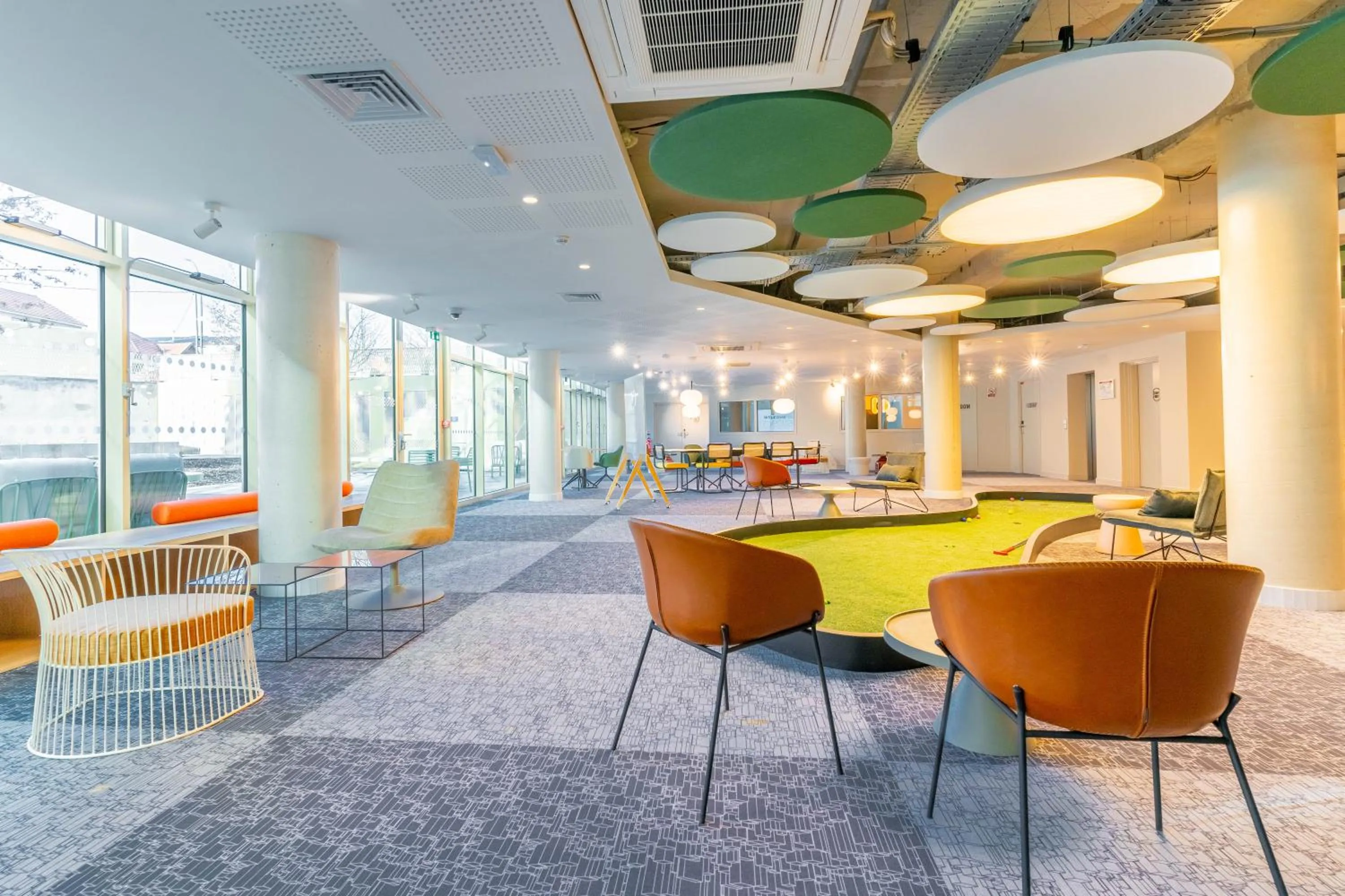 Lobby or reception in Ecla Paris Villejuif