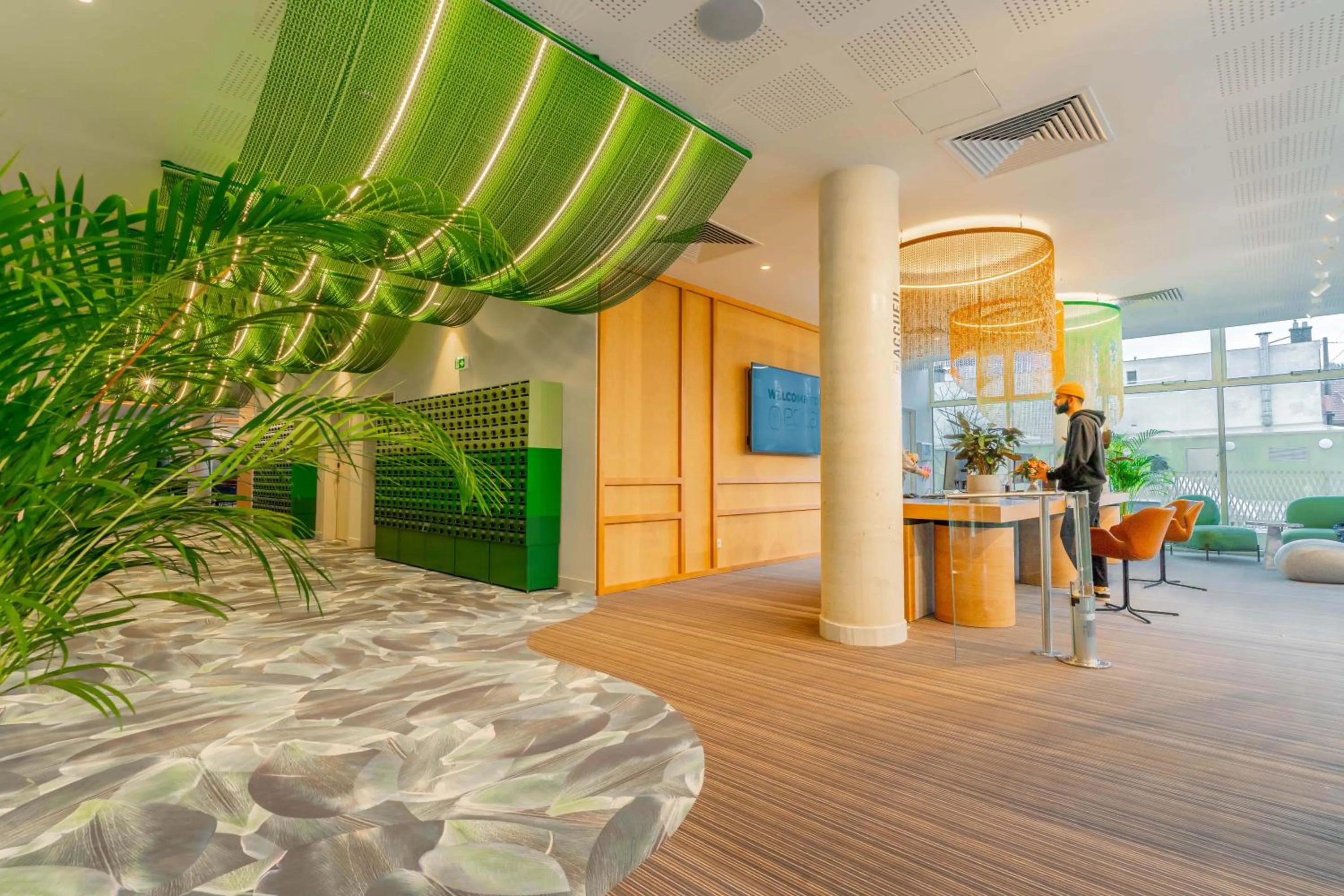 Lobby or reception in Ecla Paris Villejuif