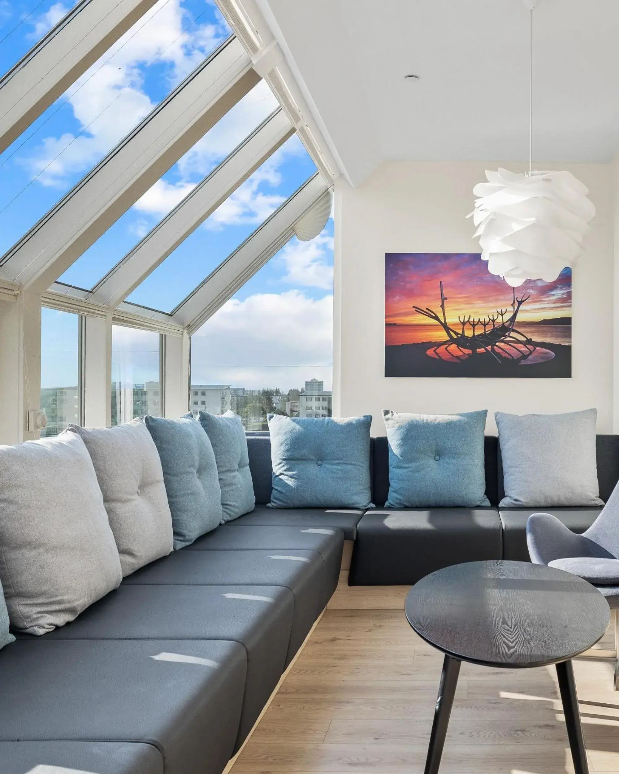 Living room in Hotel Ísland – Spa & Wellness Hotel Living room in Hotel Ísland – Spa & Wellness Hotel