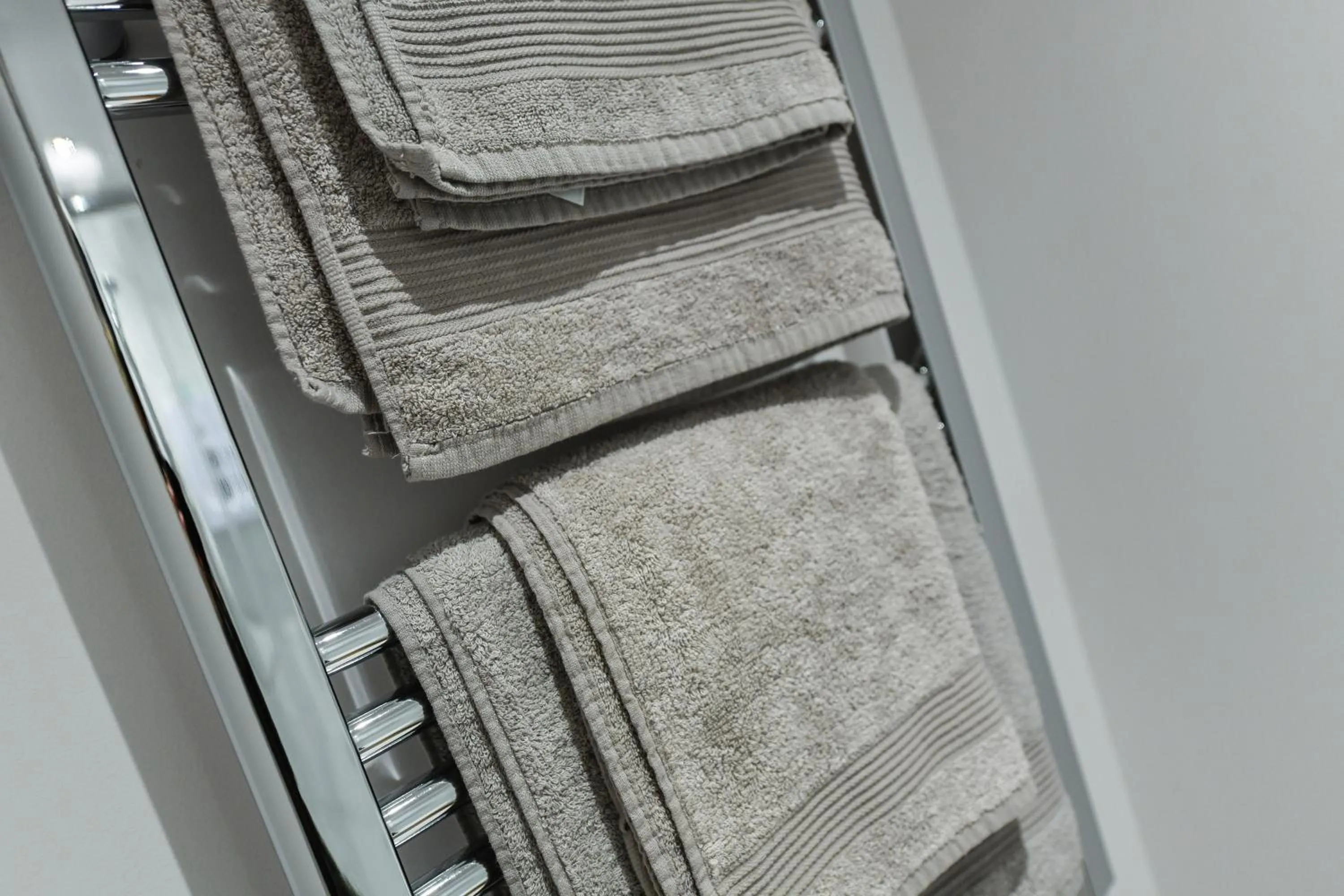 towels, Bed in Rooms at Rolleston