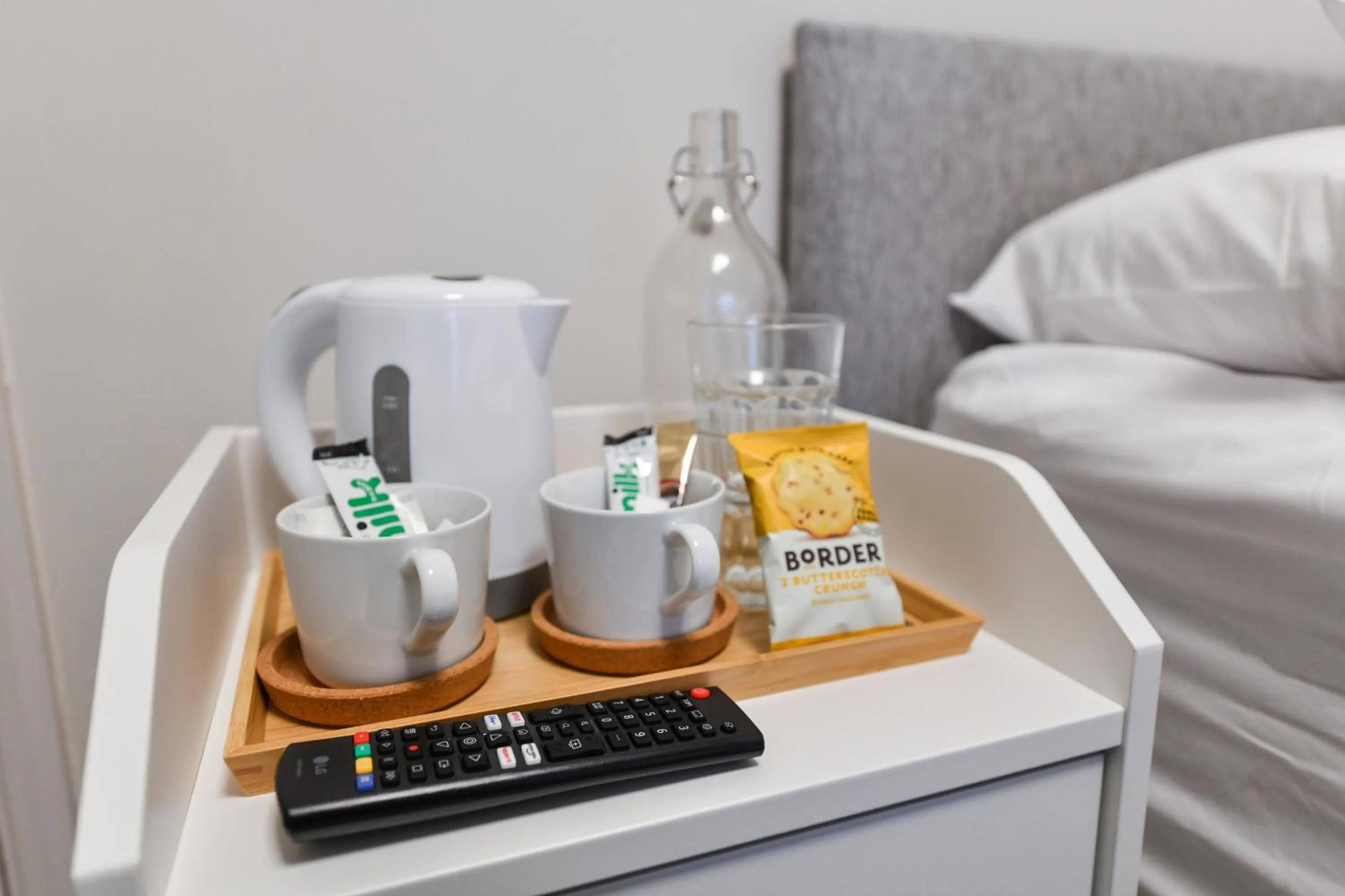 Coffee/tea facilities, Bed in Rooms at Rolleston
