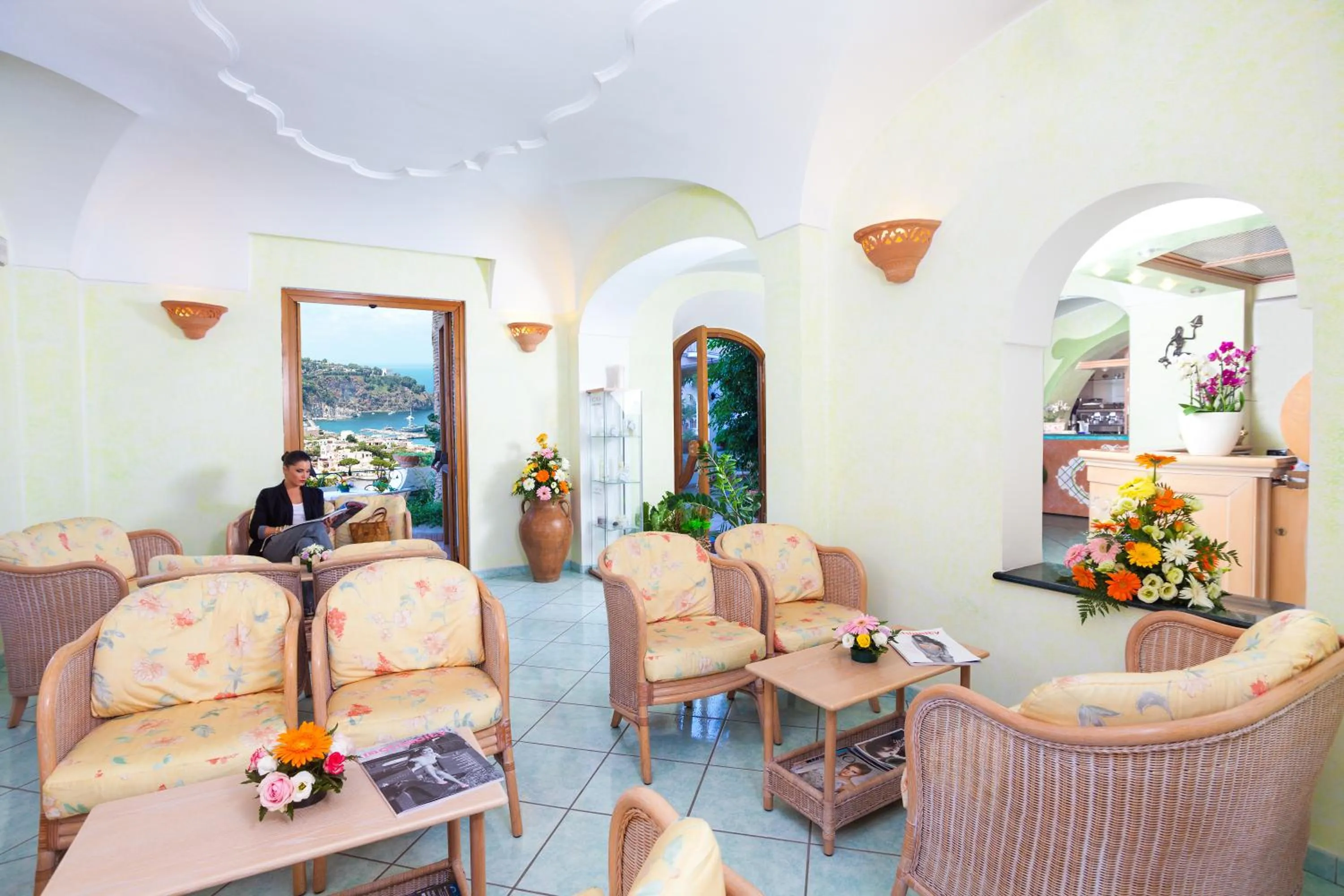 Living room in Hotel Villa Sirena - Thermae & SPA