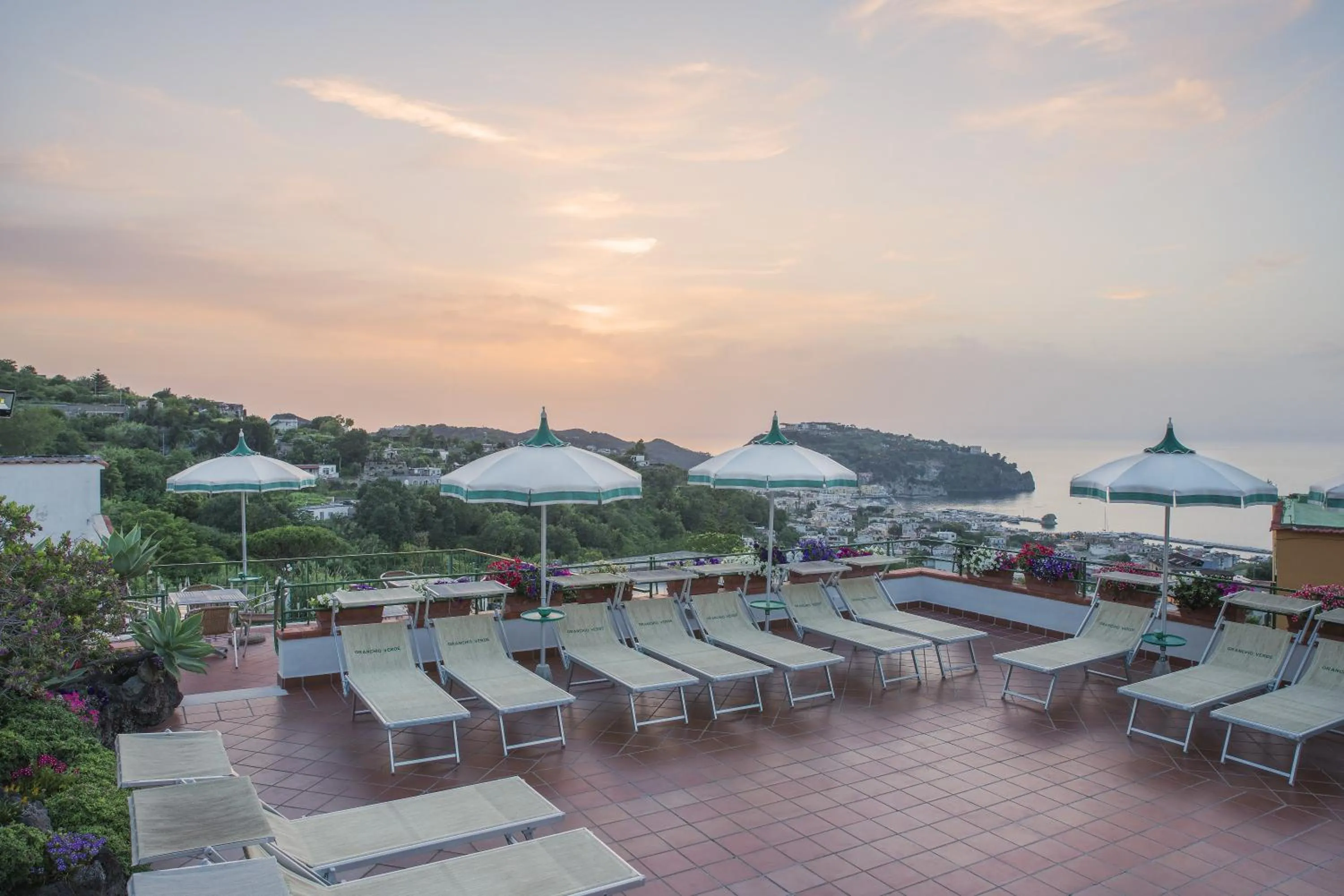 Balcony/Terrace in Hotel Villa Sirena - Thermae & SPA