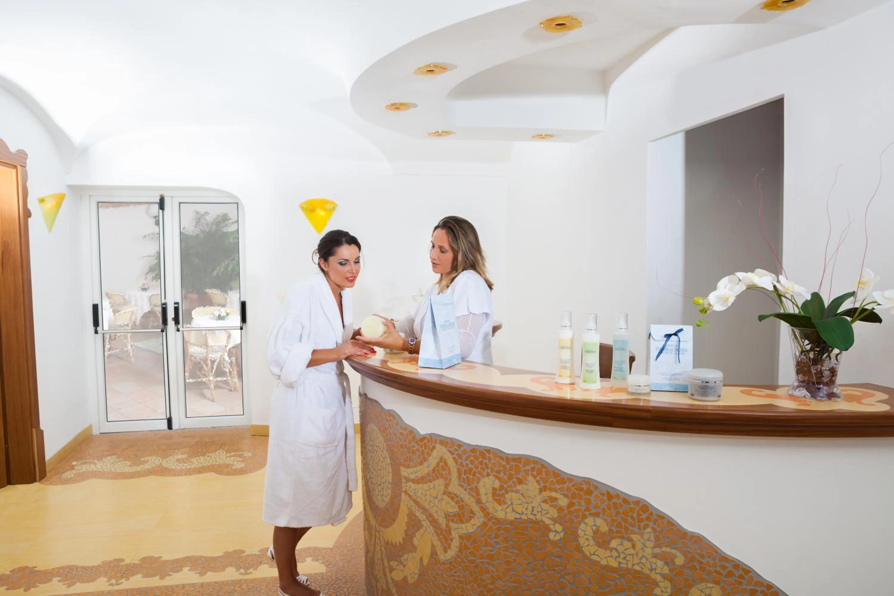 Spa and wellness centre/facilities in Hotel Villa Sirena - Thermae & SPA
