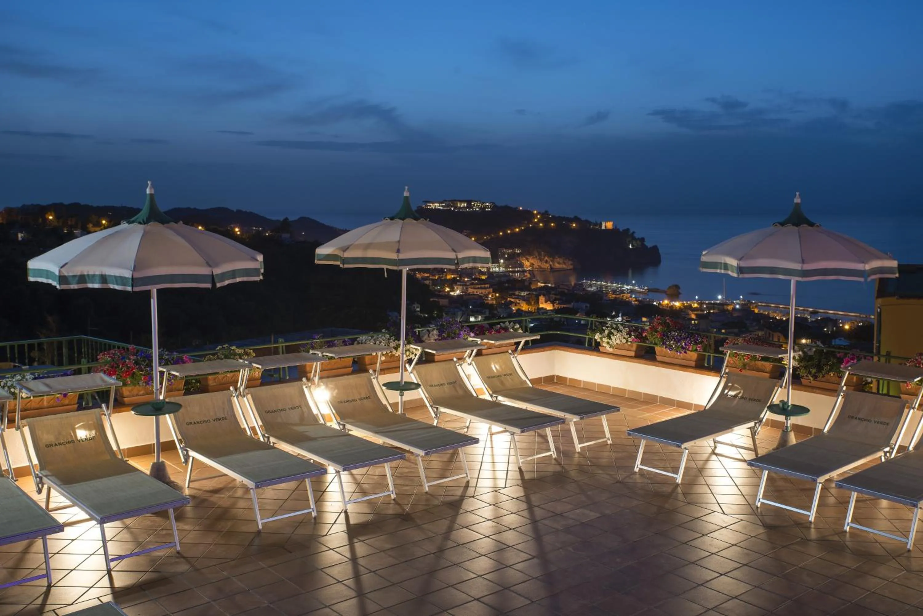 Balcony/Terrace in Hotel Villa Sirena - Thermae & SPA