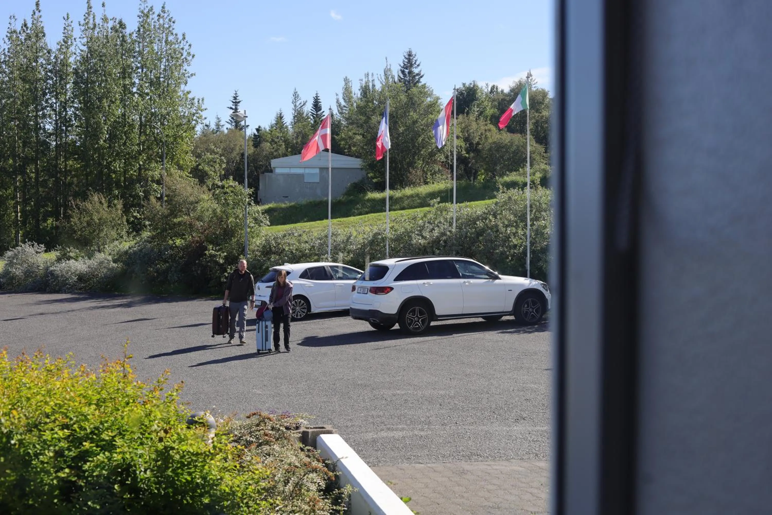 Parking in Hotel Varmahlíd