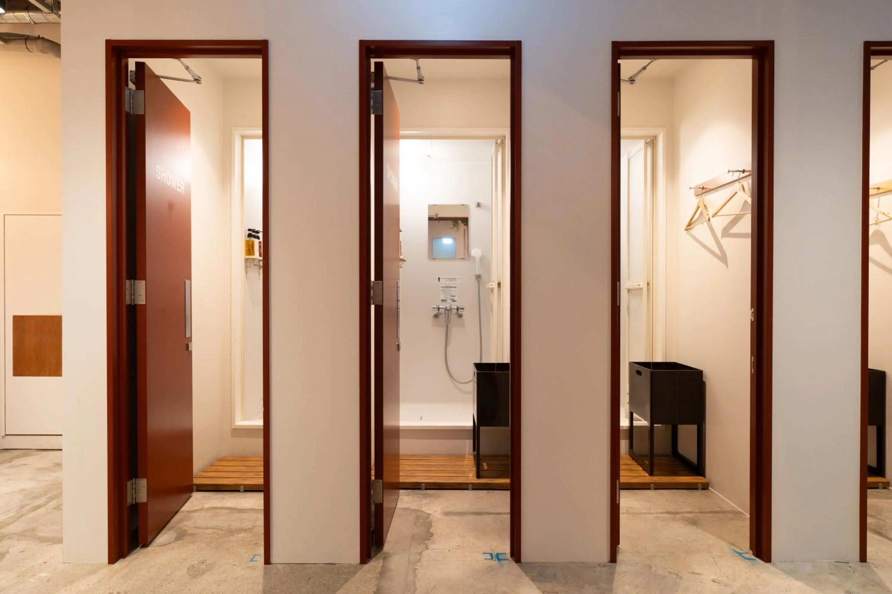 Shower in HELIO HOSTEL SAPPORO