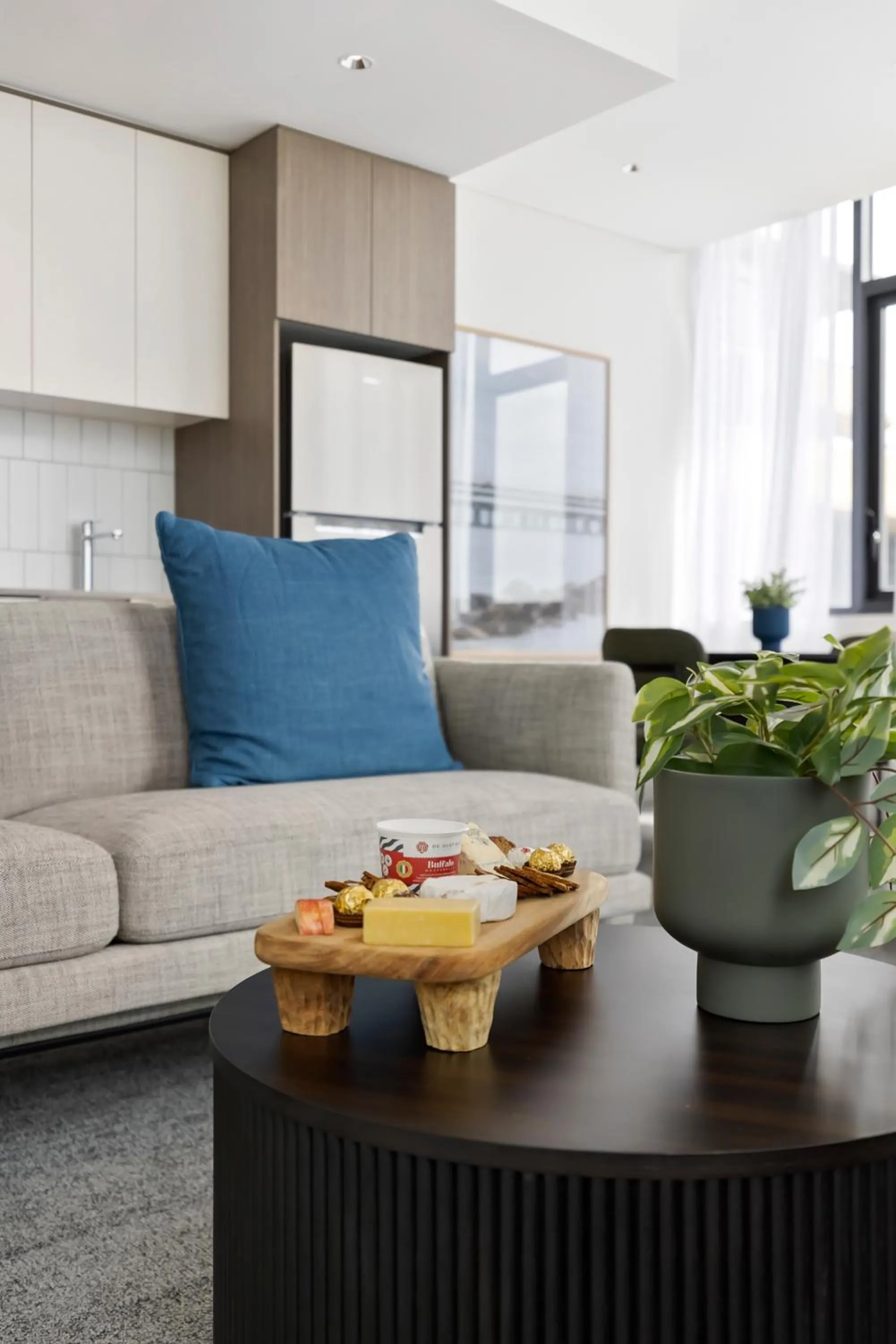 Living room in Quest Woolooware Bay