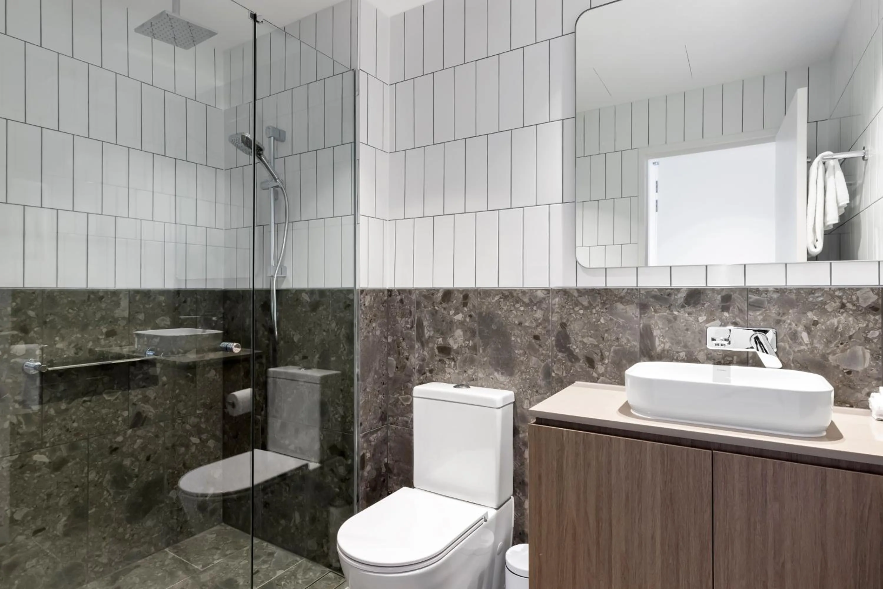 Shower in Quest Woolooware Bay