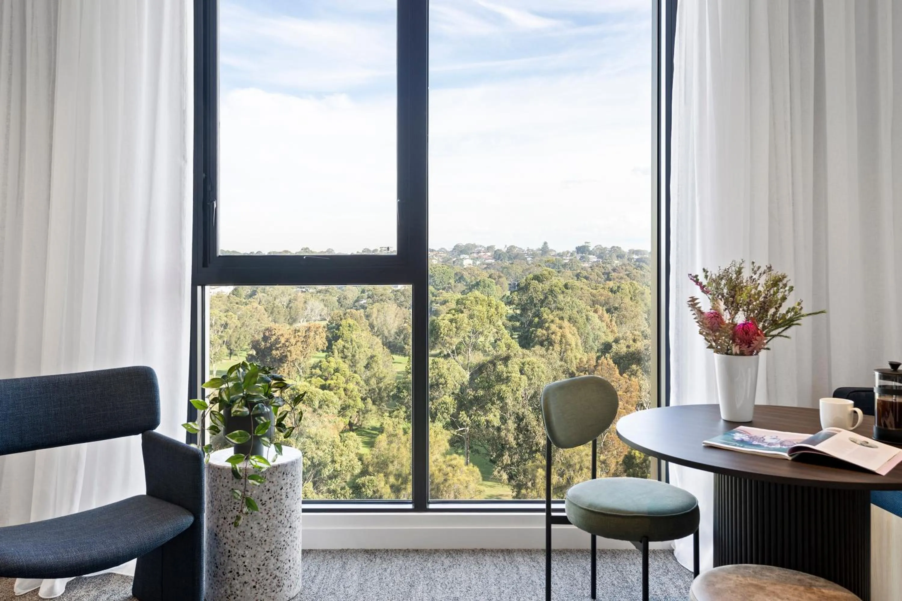 Natural landscape in Quest Woolooware Bay