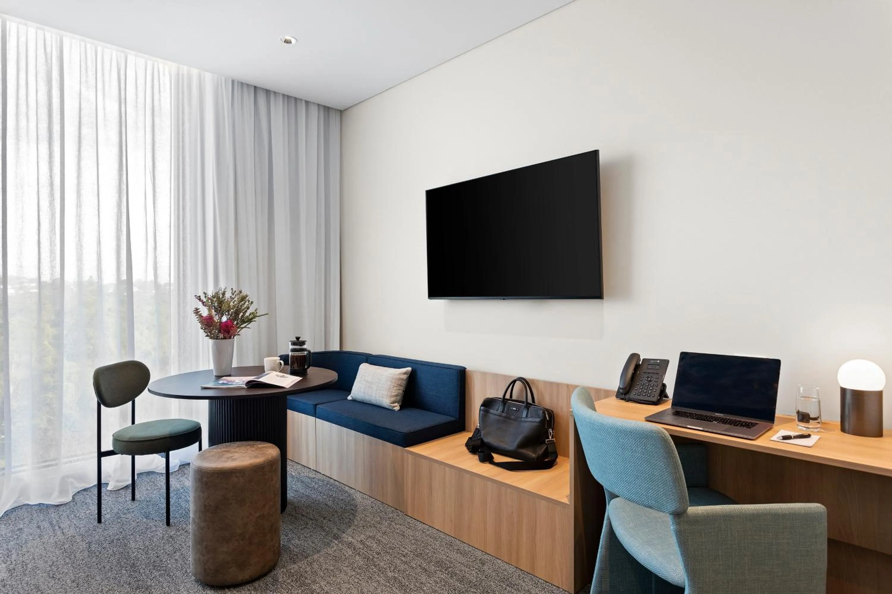 Living room in Quest Woolooware Bay