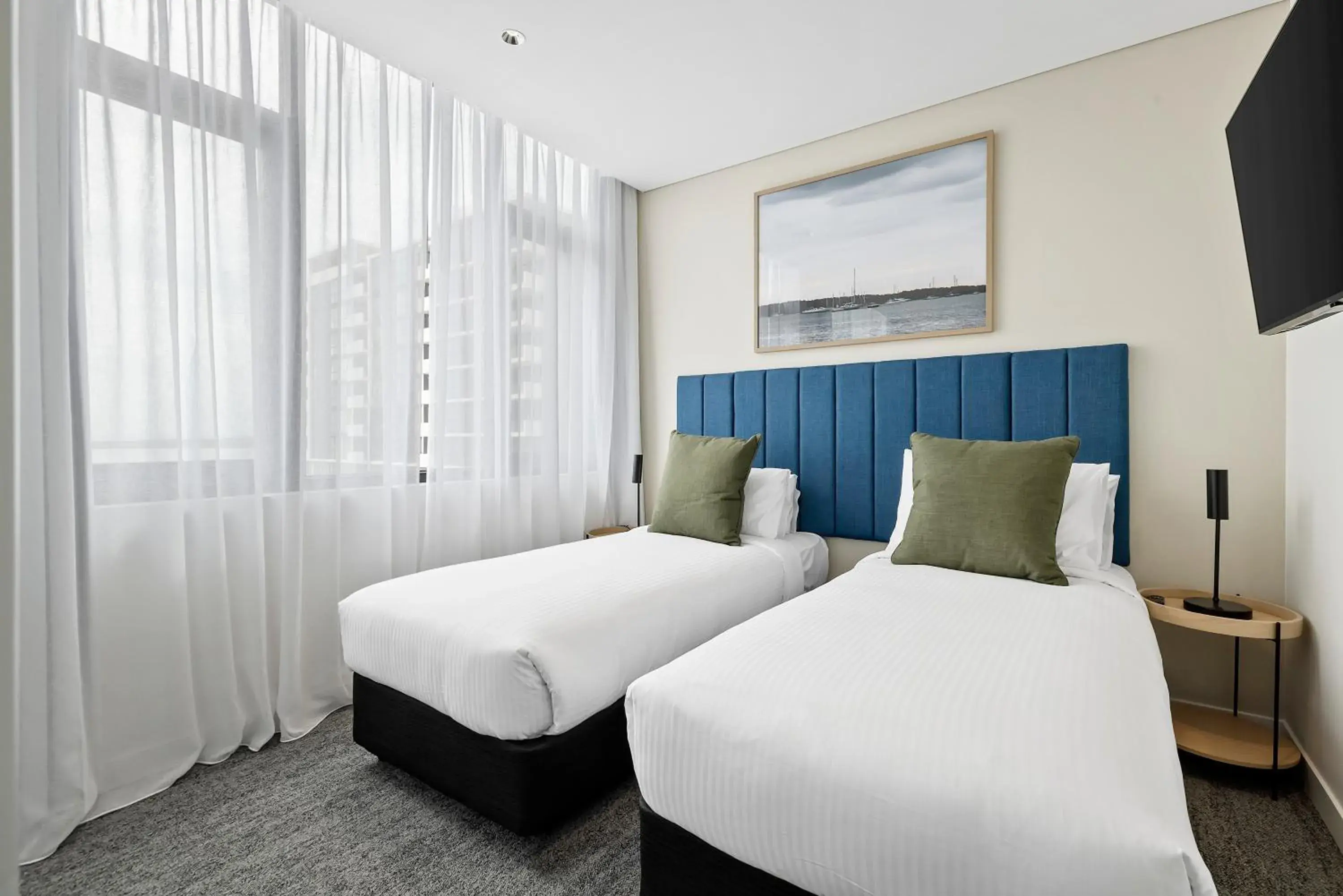 Bed in Quest Woolooware Bay Bed in Quest Woolooware Bay