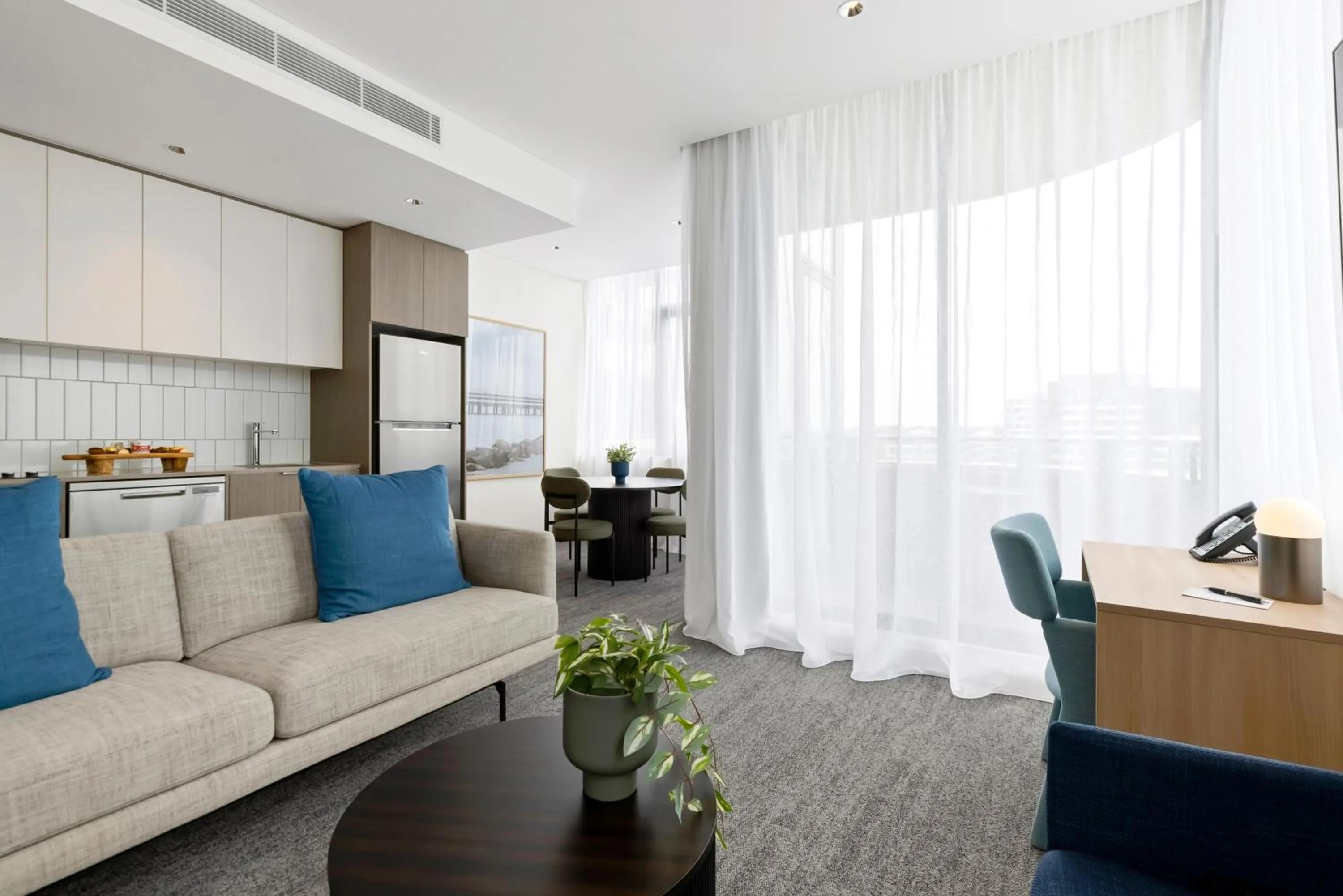 Living room in Quest Woolooware Bay