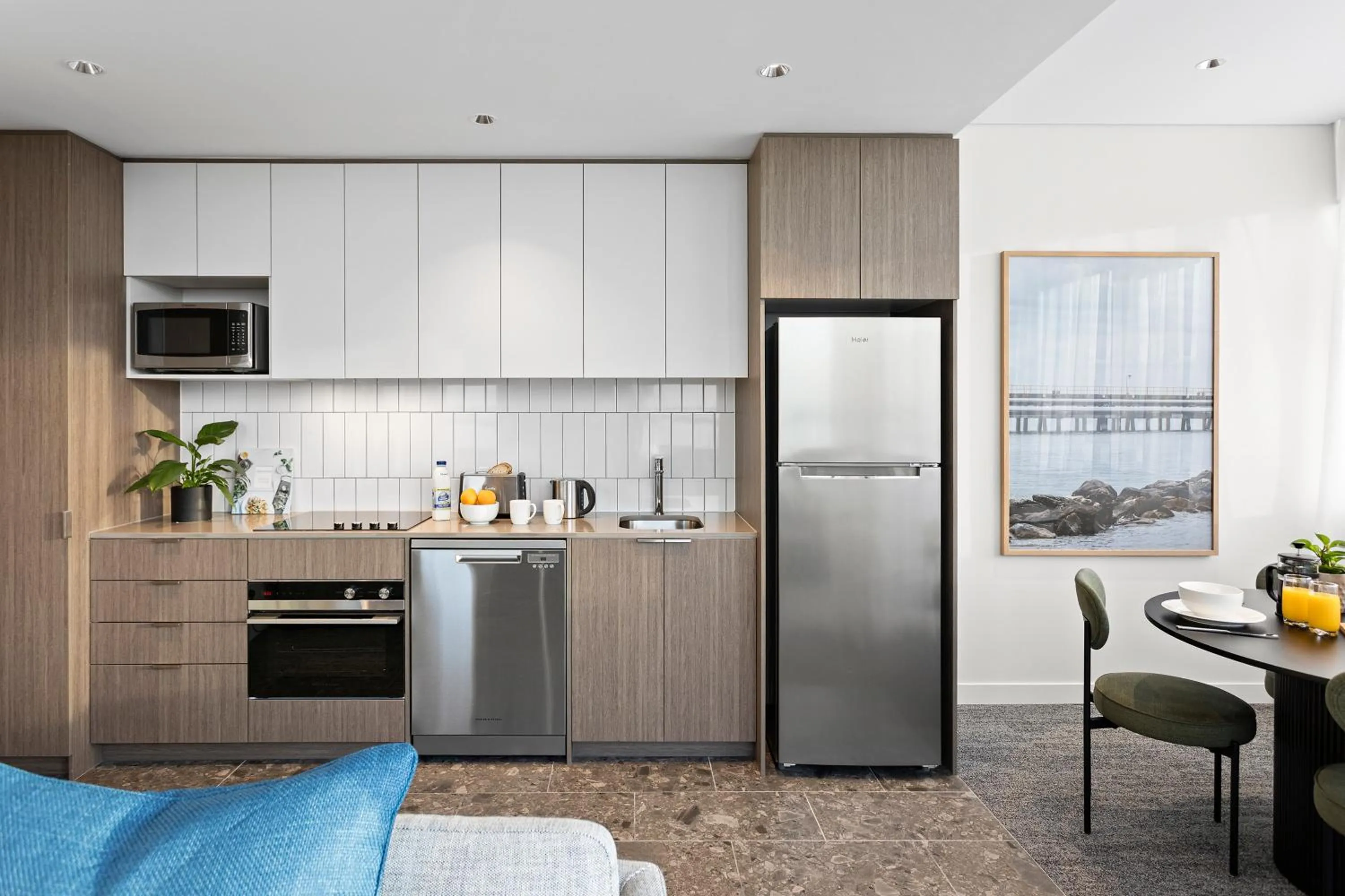 kitchen in Quest Woolooware Bay