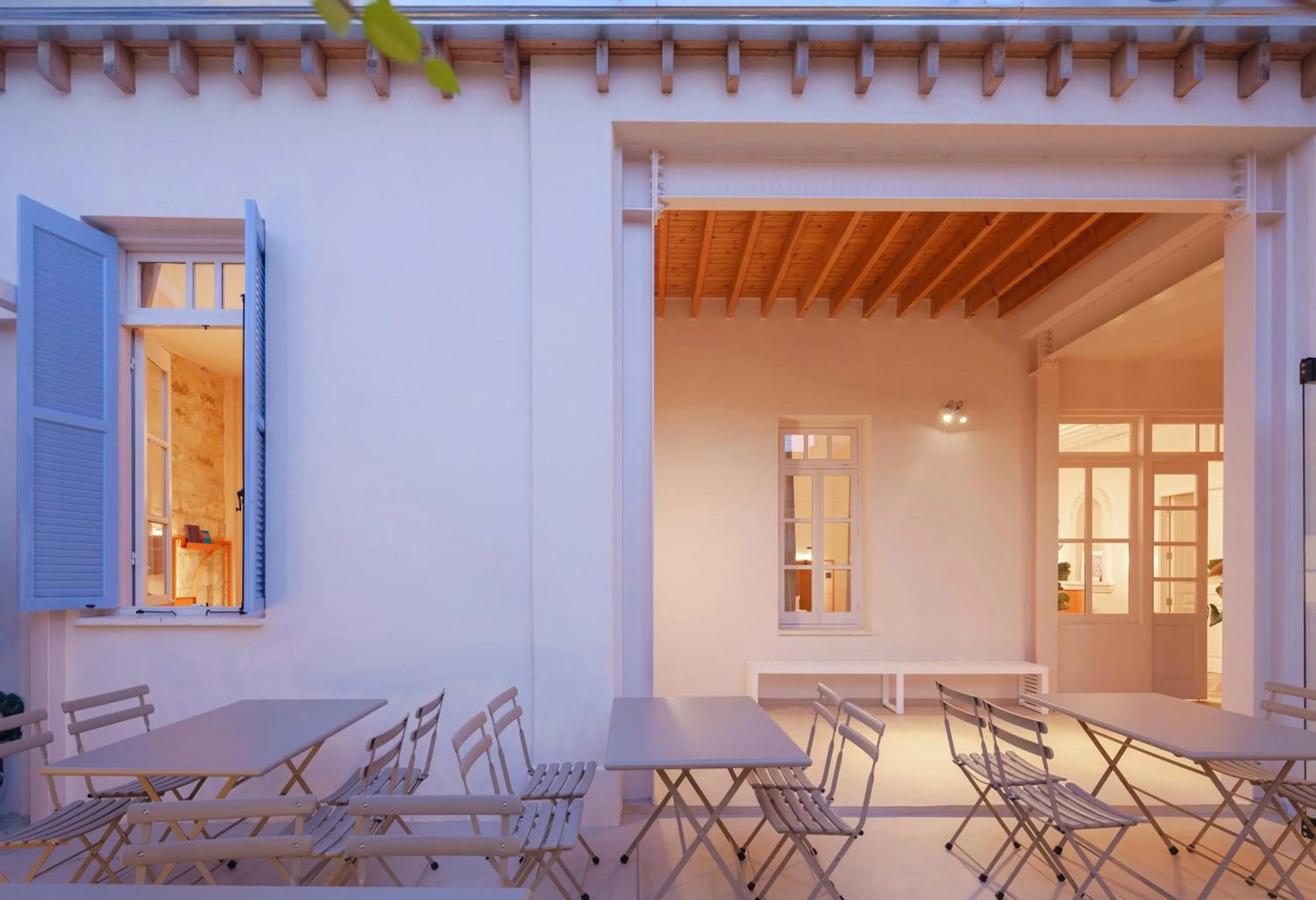 Patio in Heart Hotel