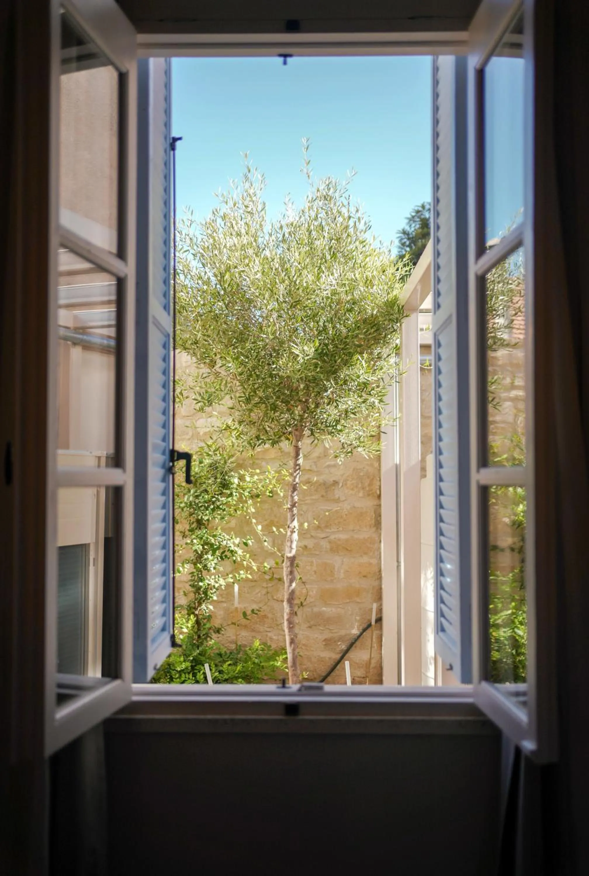 Patio in Heart Hotel