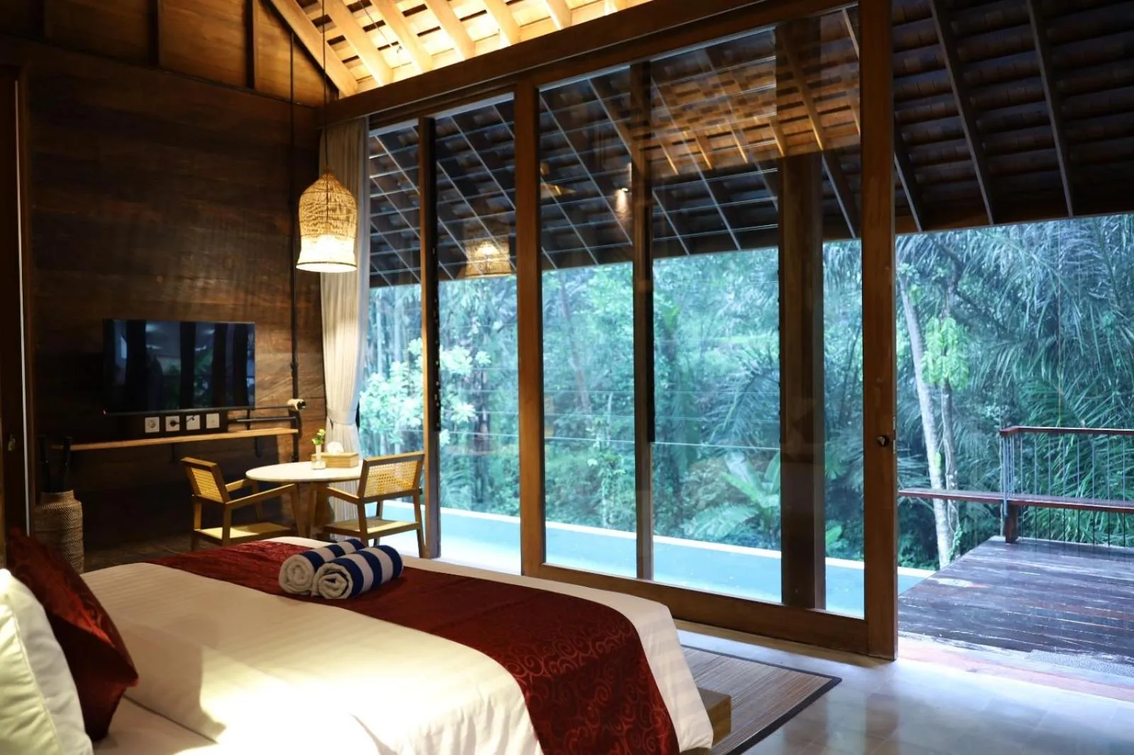 Bedroom in Hideaway Villas Bali - Ubud by Kanaan Hospitality