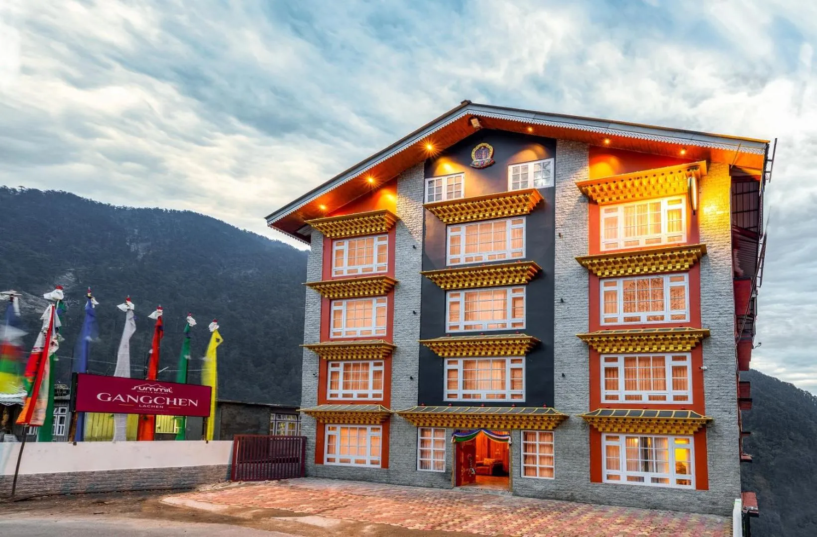Property building in Summit Gangchen Hotel