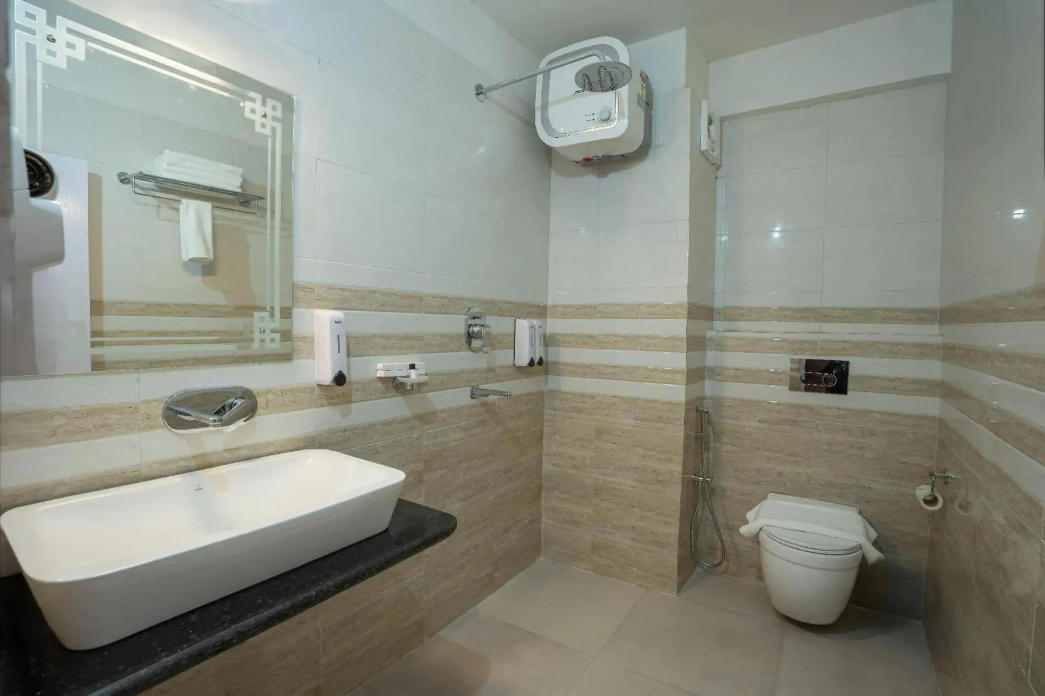 Toilet in Summit Gangchen Hotel Toilet in Summit Gangchen Hotel