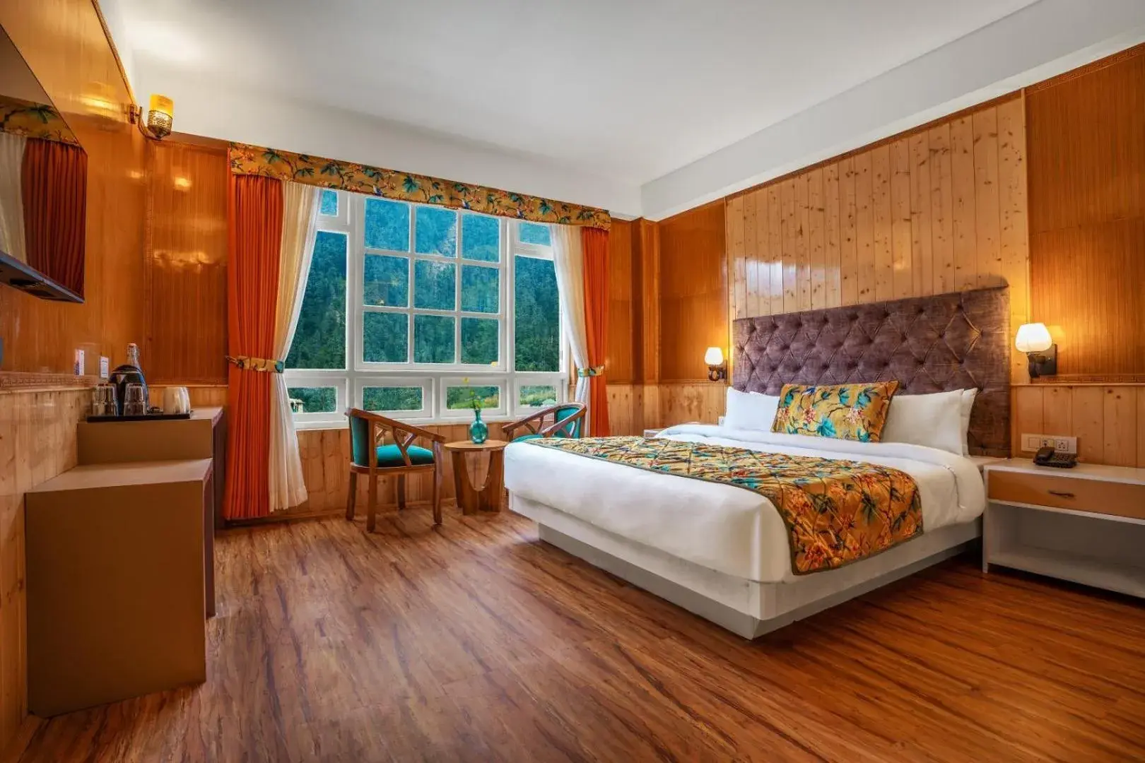 Bed in Summit Gangchen Hotel Bed in Summit Gangchen Hotel