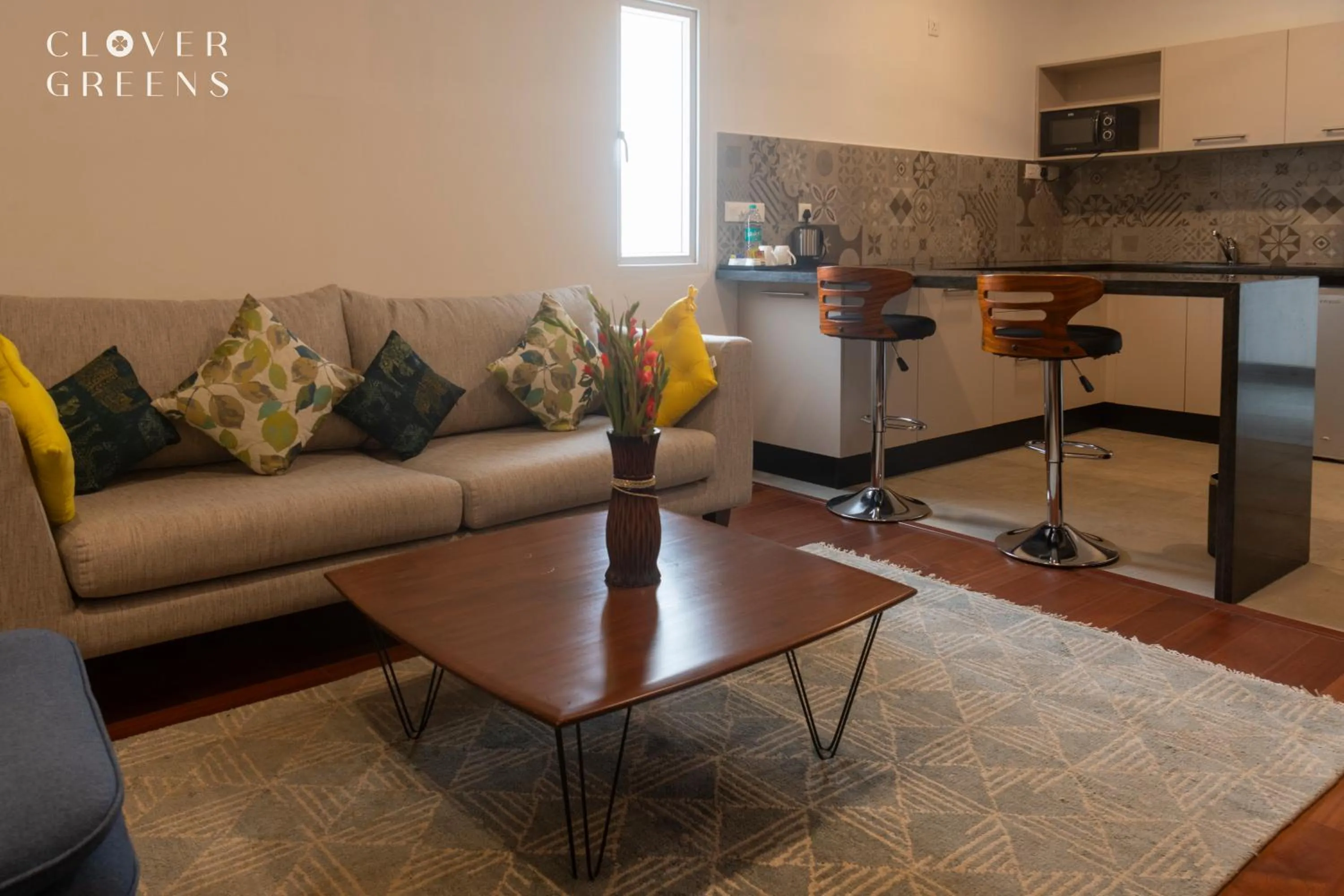 Living room in Clover Greens Golf Course and Resort