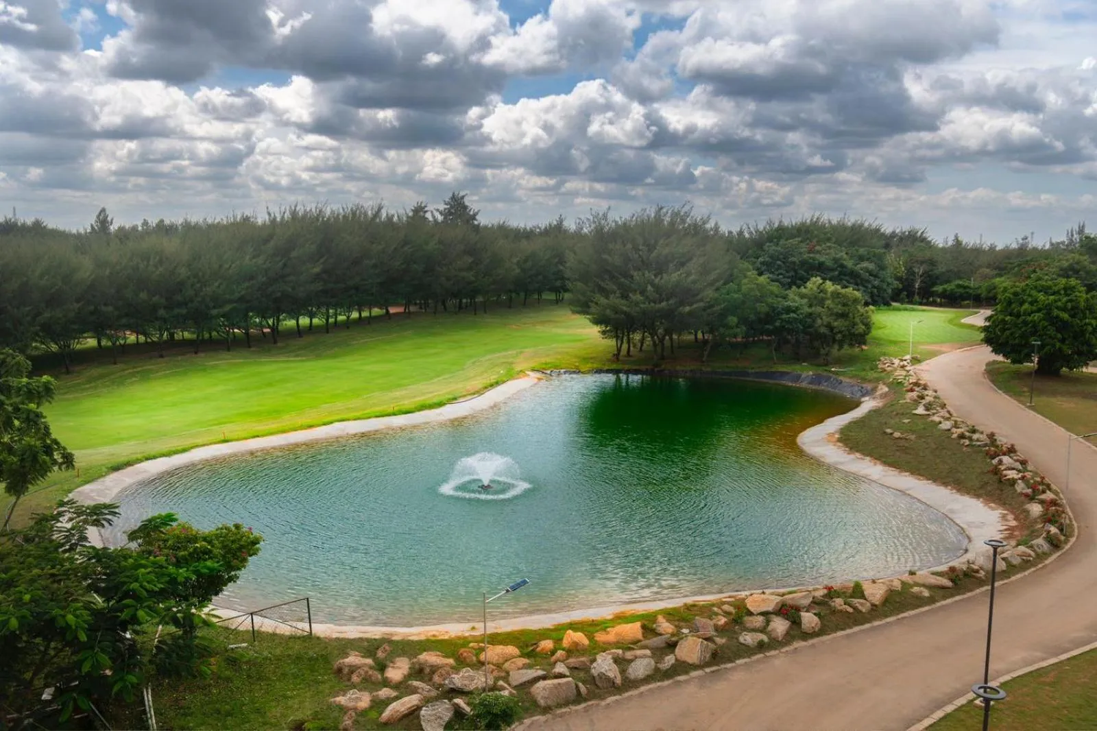 Lake view in Clover Greens Golf Course and Resort