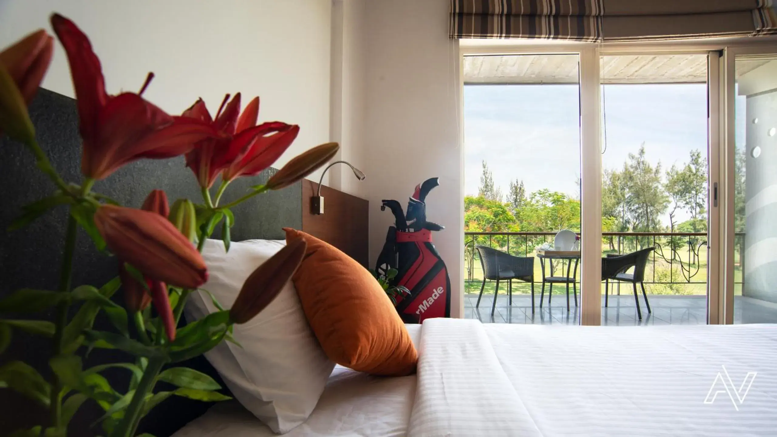 Garden view, Bed in Clover Greens Golf Course and Resort Garden view, Bed in Clover Greens Golf Course and Resort