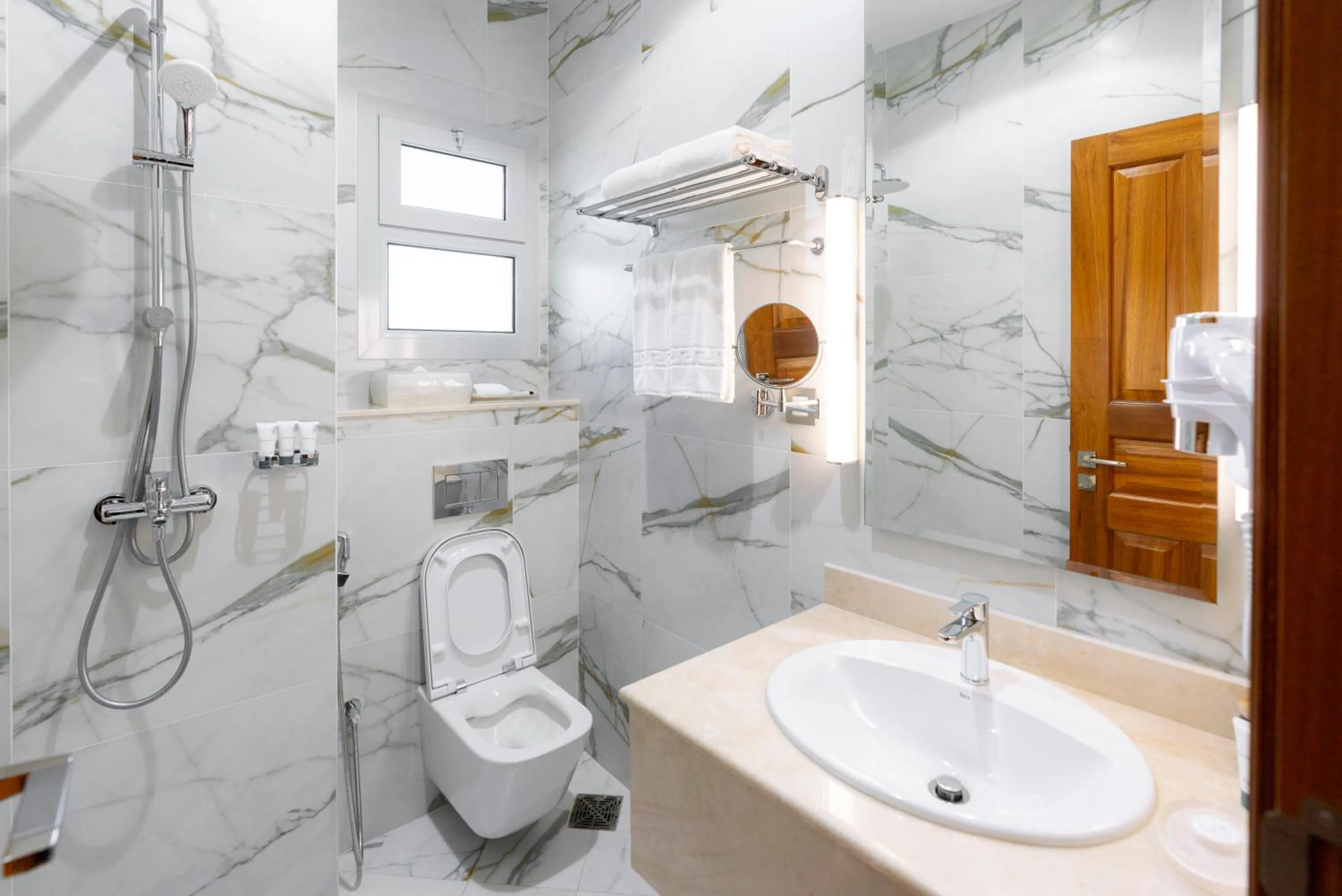 Shower in Damask Resort