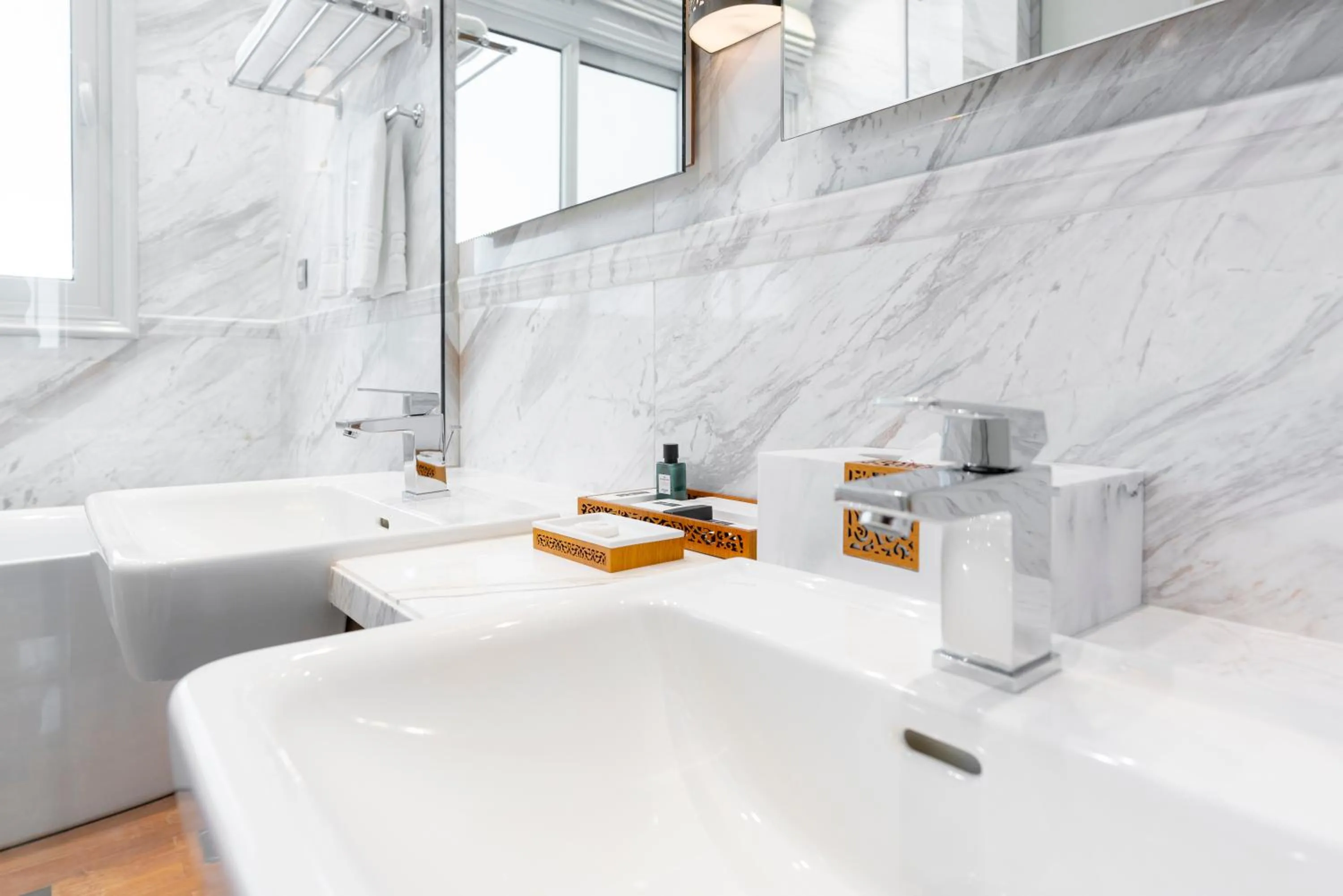 Bathroom in Damask Resort