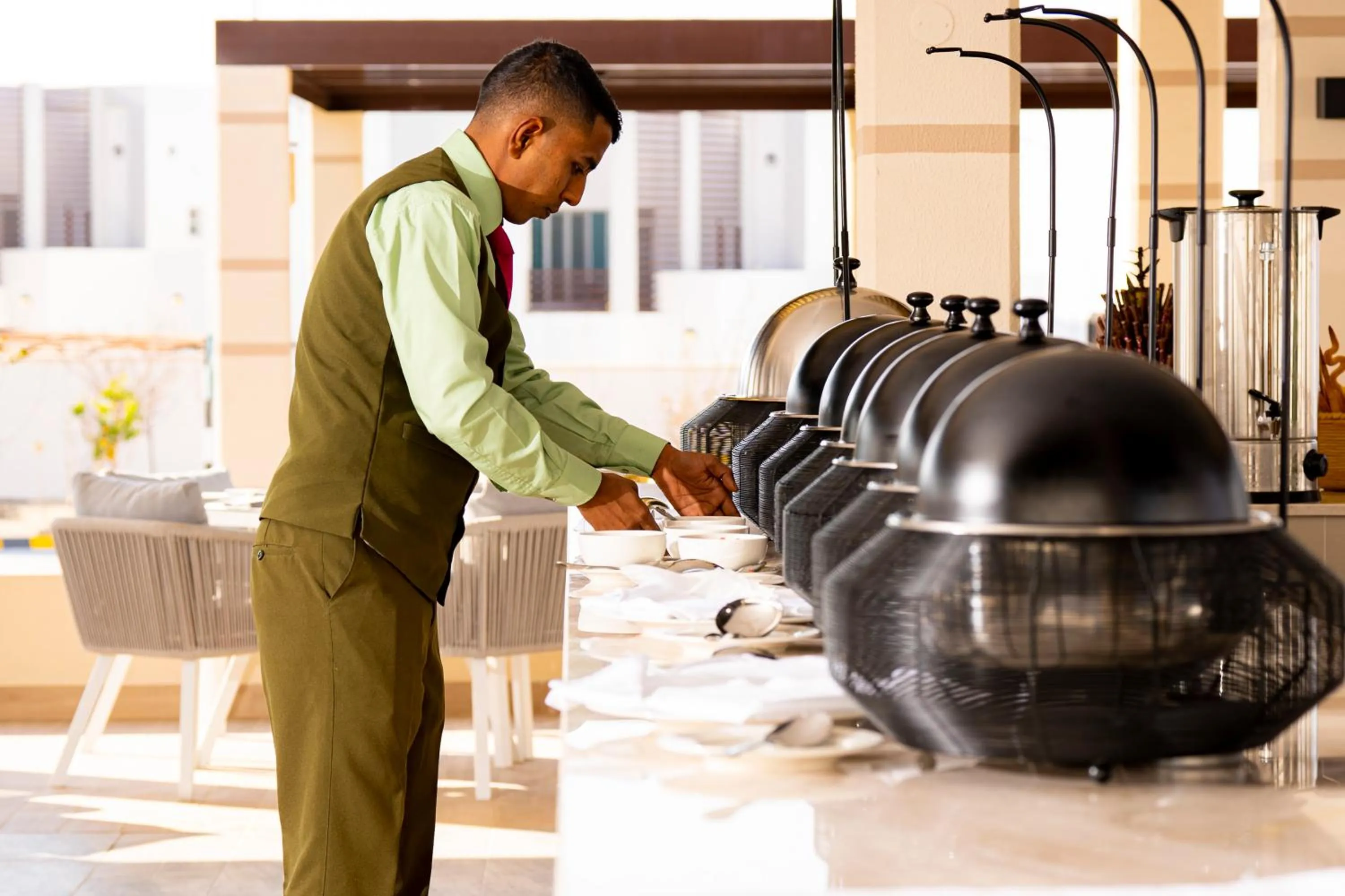 Staff in Damask Resort