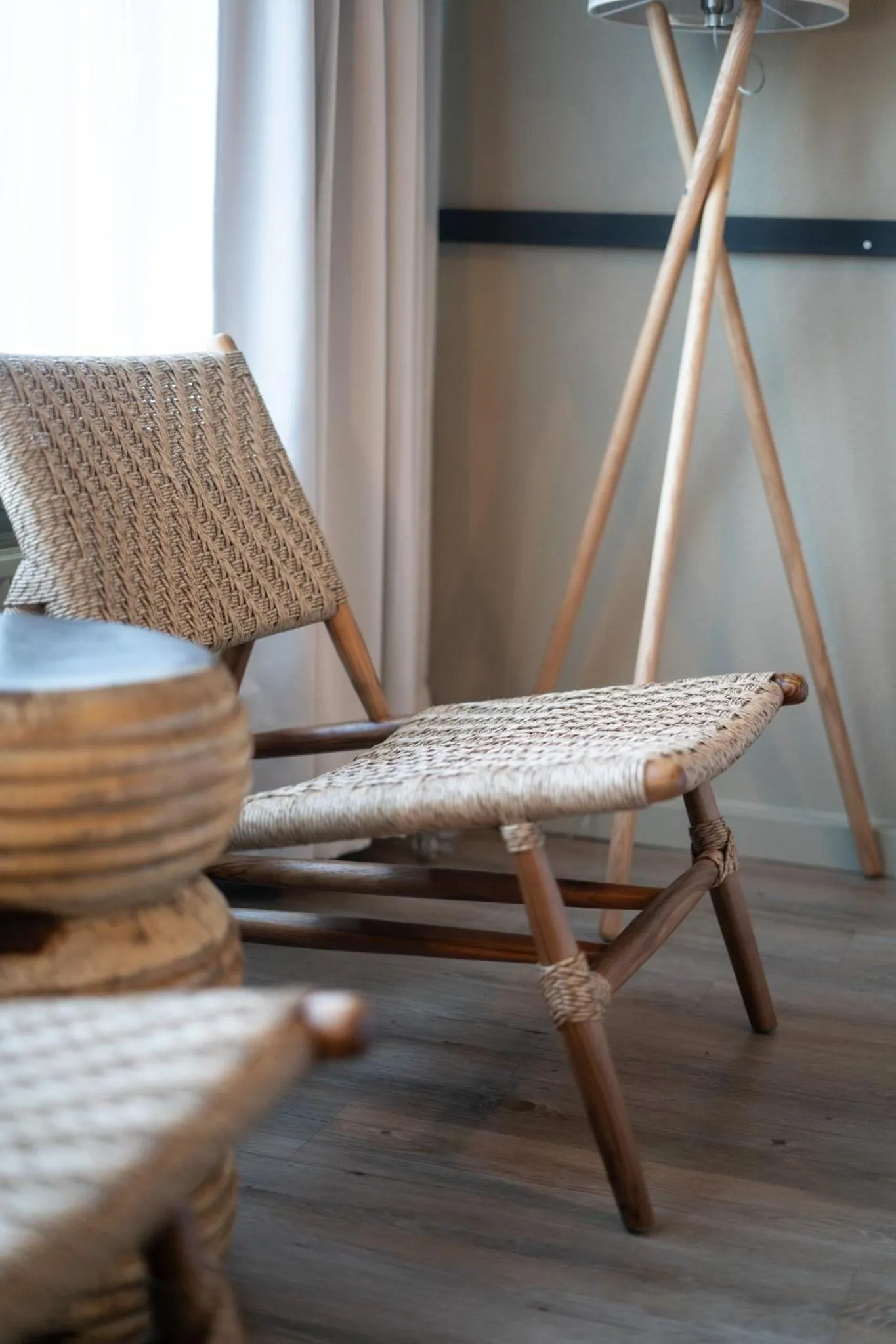 Decorative detail in The Hill Hotel at Flúðir