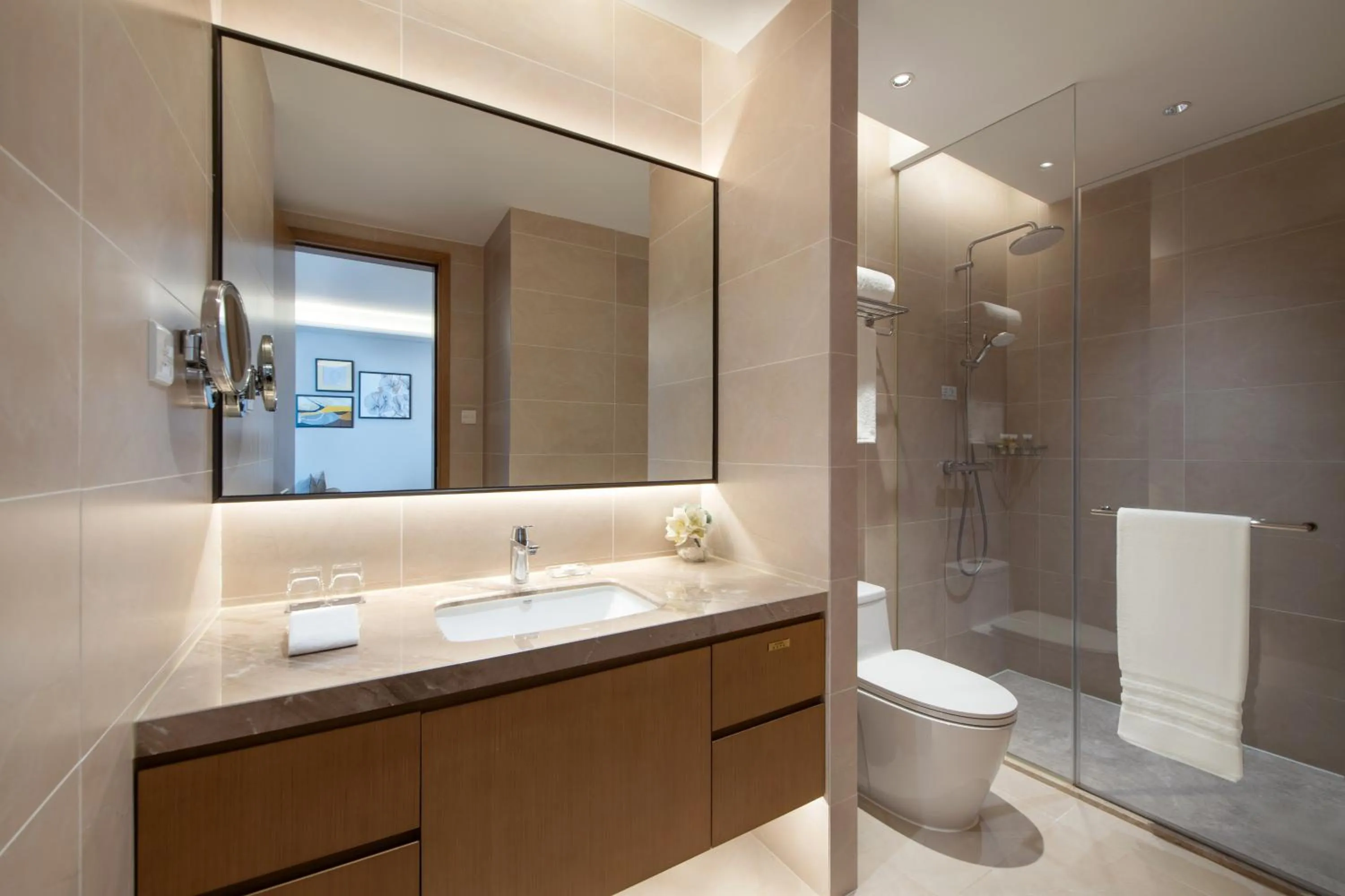 Bathroom in Dongguan Forum Hotel and Apartment - Former Pullman hotel Dongguan Forum